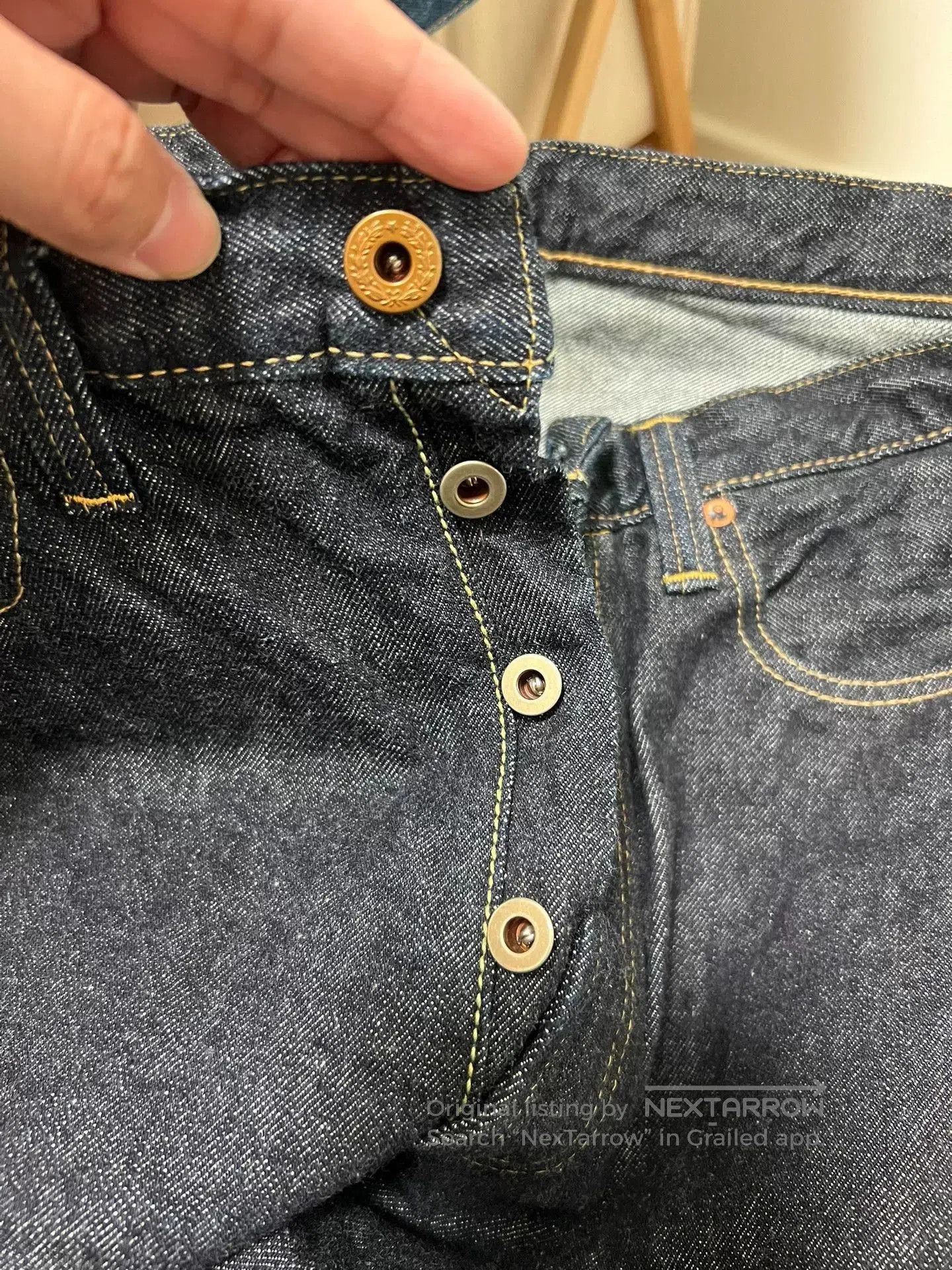 Full Count & Co. Fullcount S0105 Limited Edition Workwear. Size US 31 - 3 Thumbnail