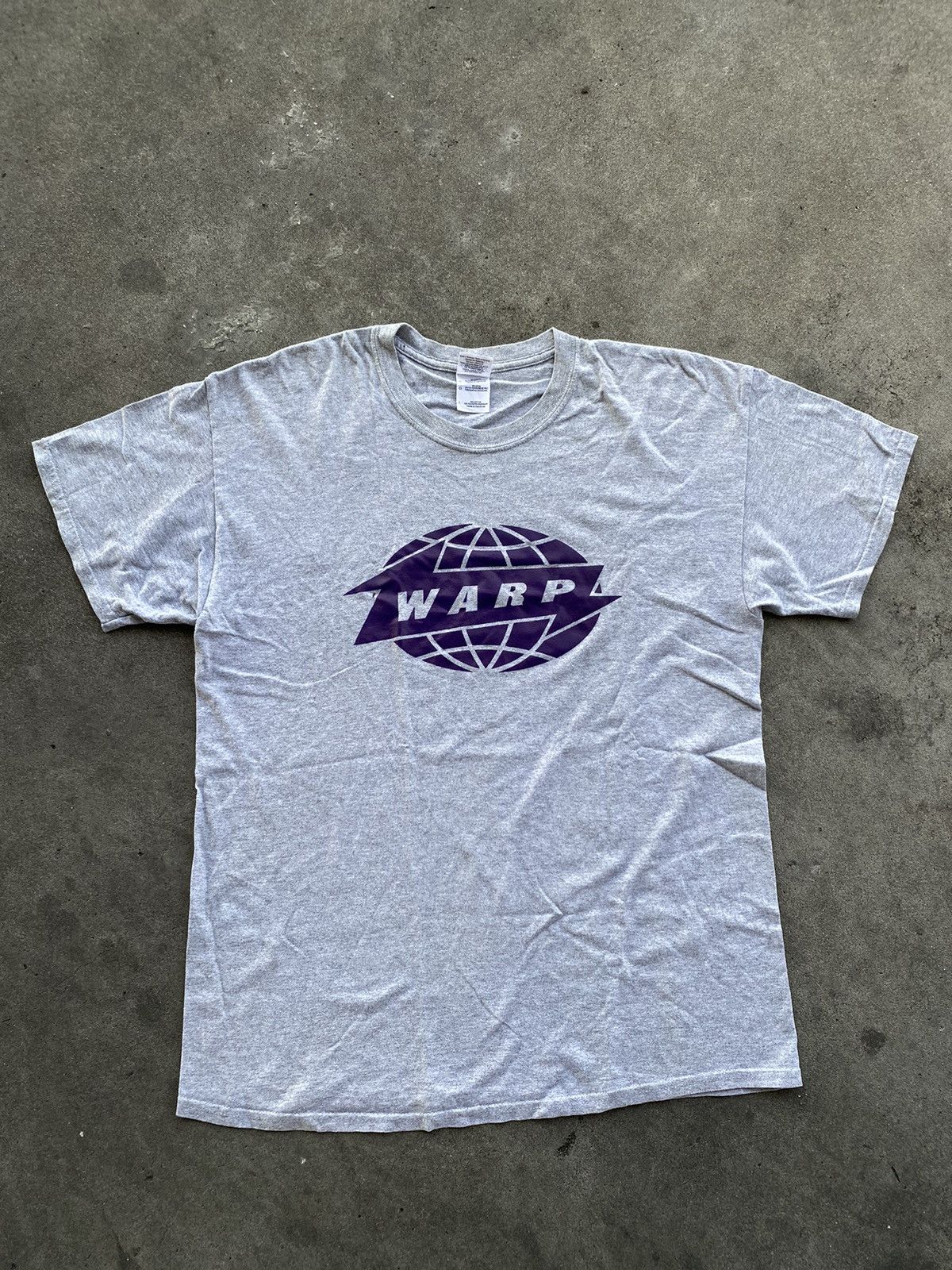 Band Tees Vintage Warp Record Tee Size US L / EU 52-54 / 3 - 1 Thumbnail