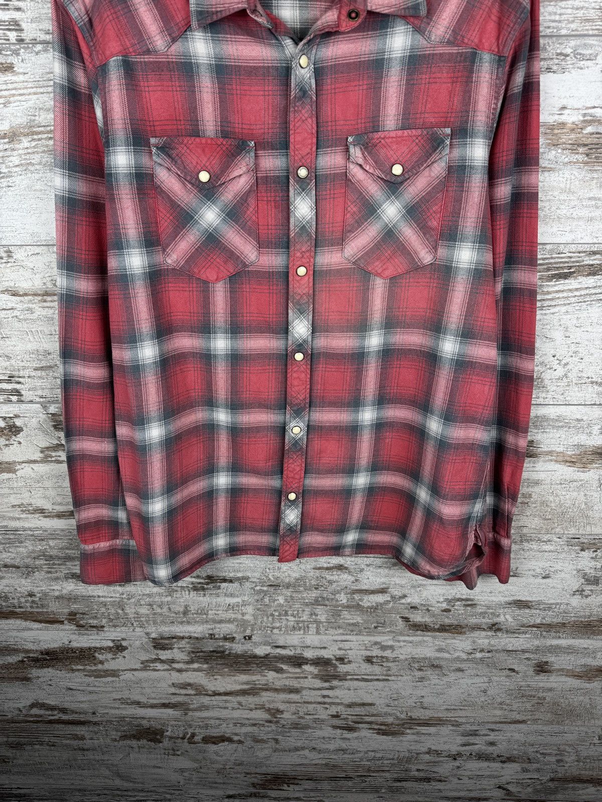 Allsaints Mens Allsaints CLAYHILL LS SHIRT button up flannel pocket Size US M / EU 48-50 / 2 - 3 Thumbnail