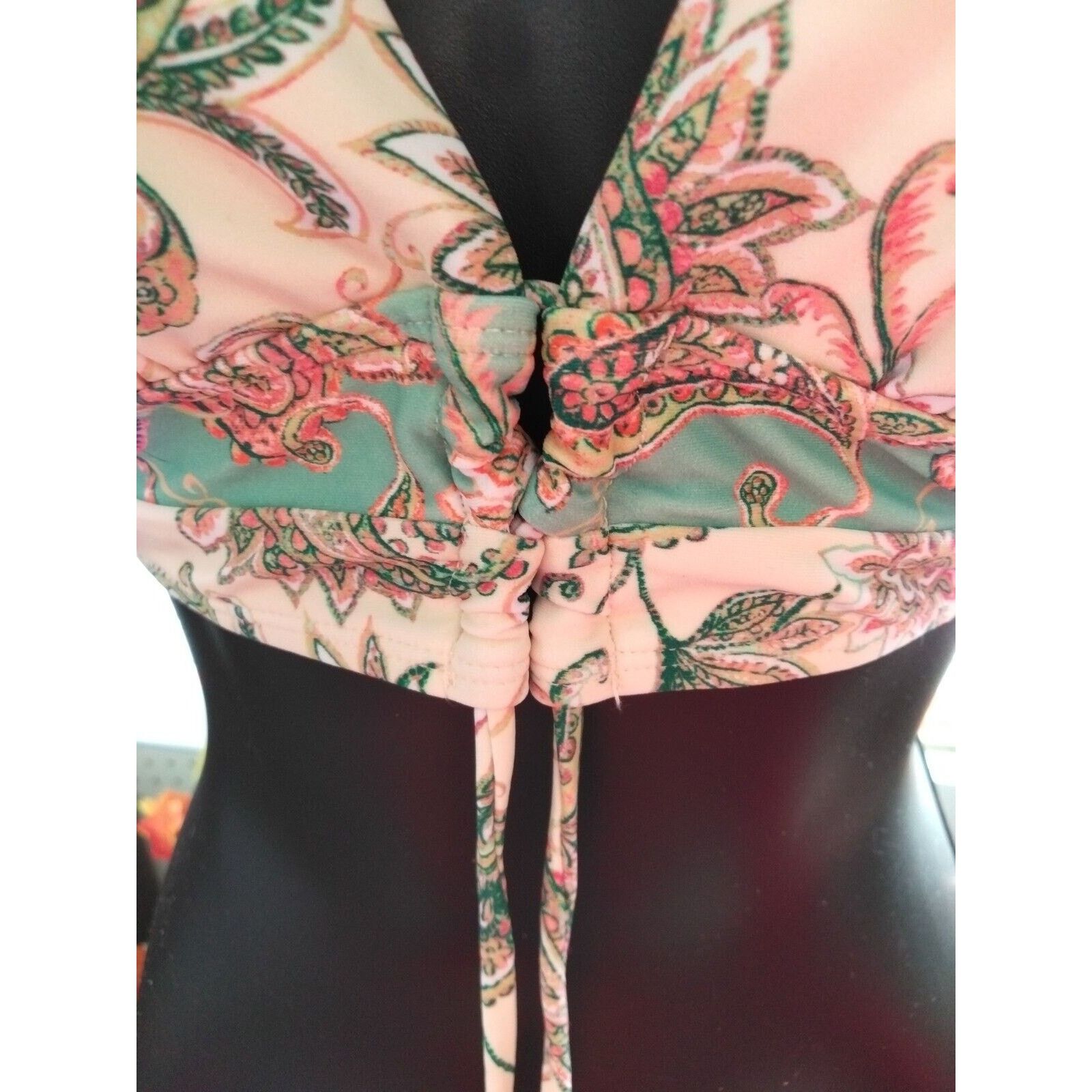 Other New Cupshe Swim Suit Top Size M Floral Size M / US 6-8 / IT 42-44 - 3 Thumbnail