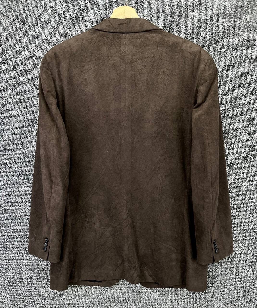 Burberry Vintage Burberry London Leather Blazers Coat Jacket Size US M / EU 48-50 / 2 - 13 Thumbnail