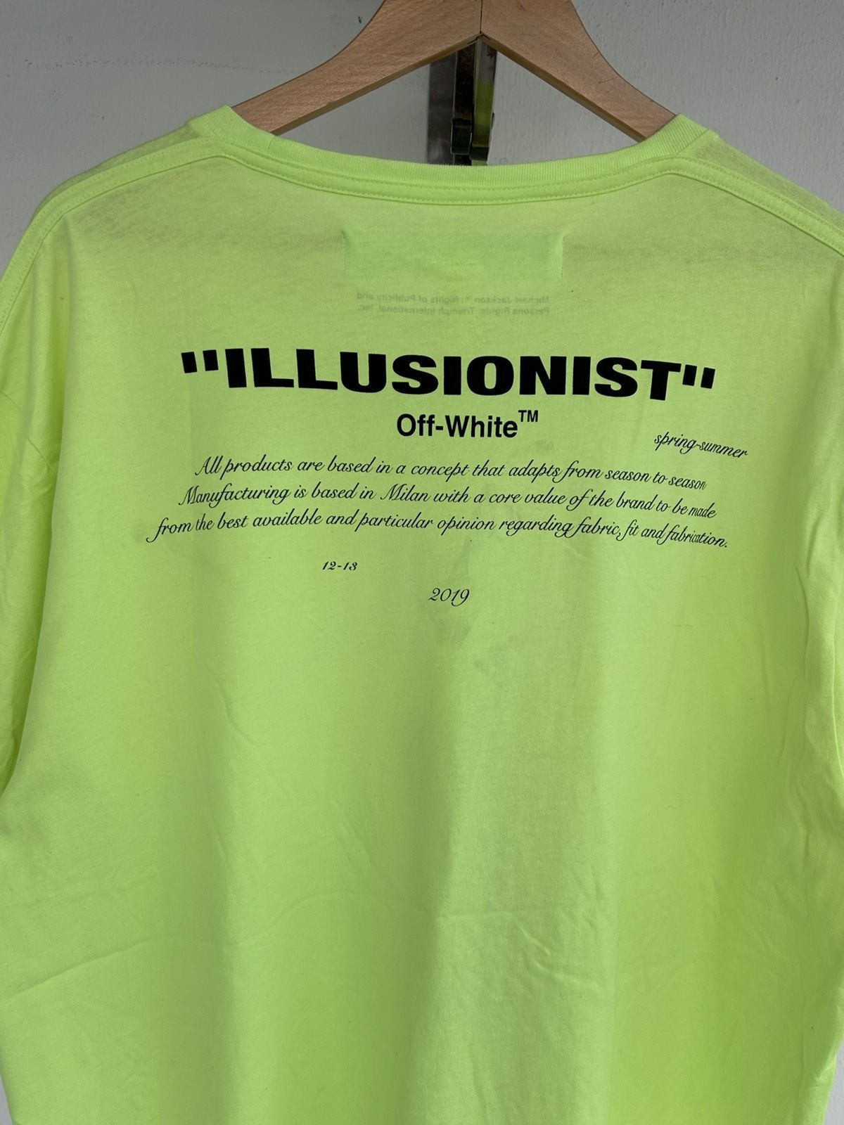 Off-White S/S19 Off-White Virgil Abloh Michael Jackson Oversized Tee Size US L / EU 52-54 / 3 - 11 Thumbnail