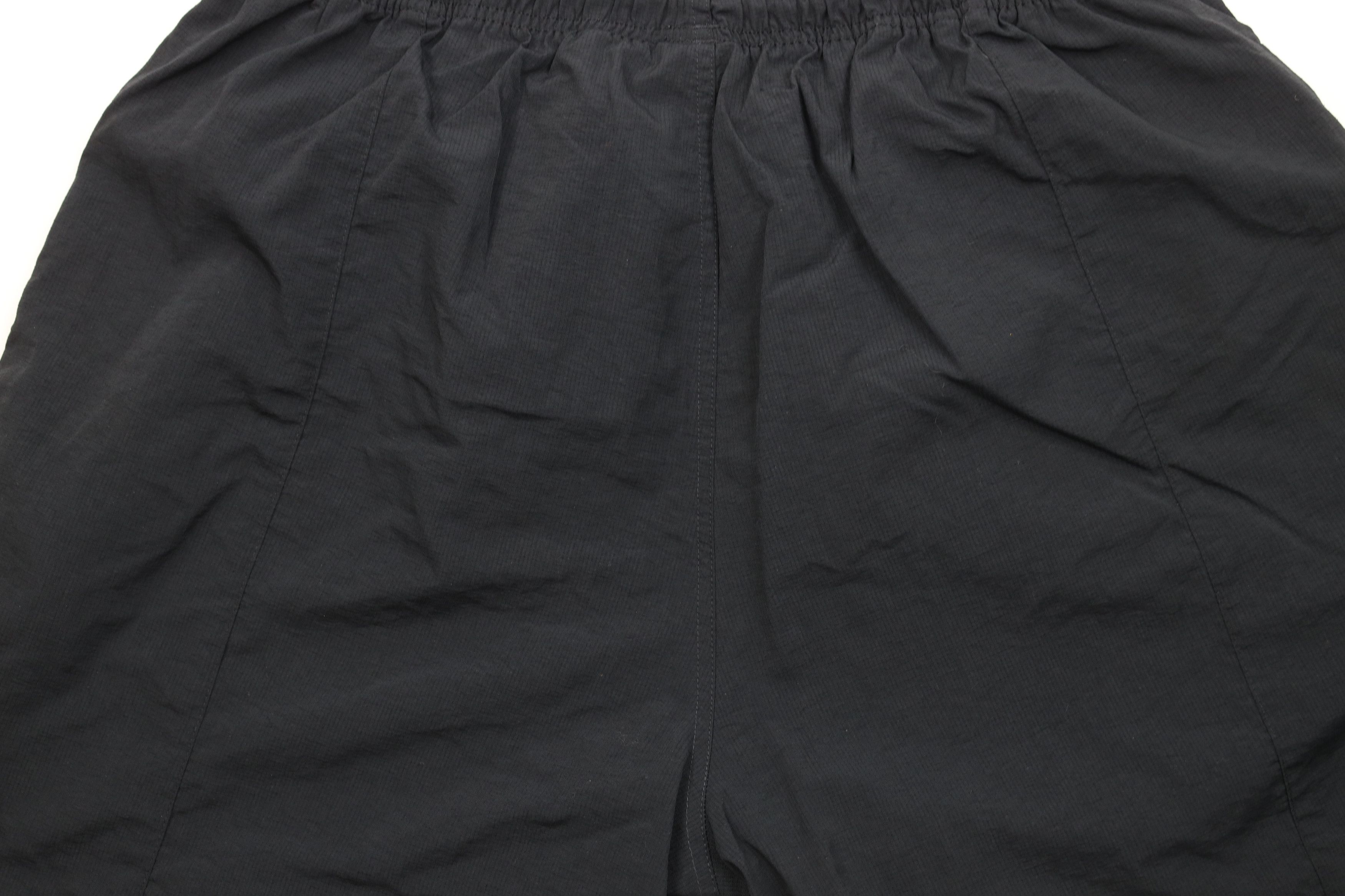 Reebok Vintage 90s Reebok Spell Out Above Knee Shorts Black Nylon Size US 38 / EU 54 - 10 Thumbnail