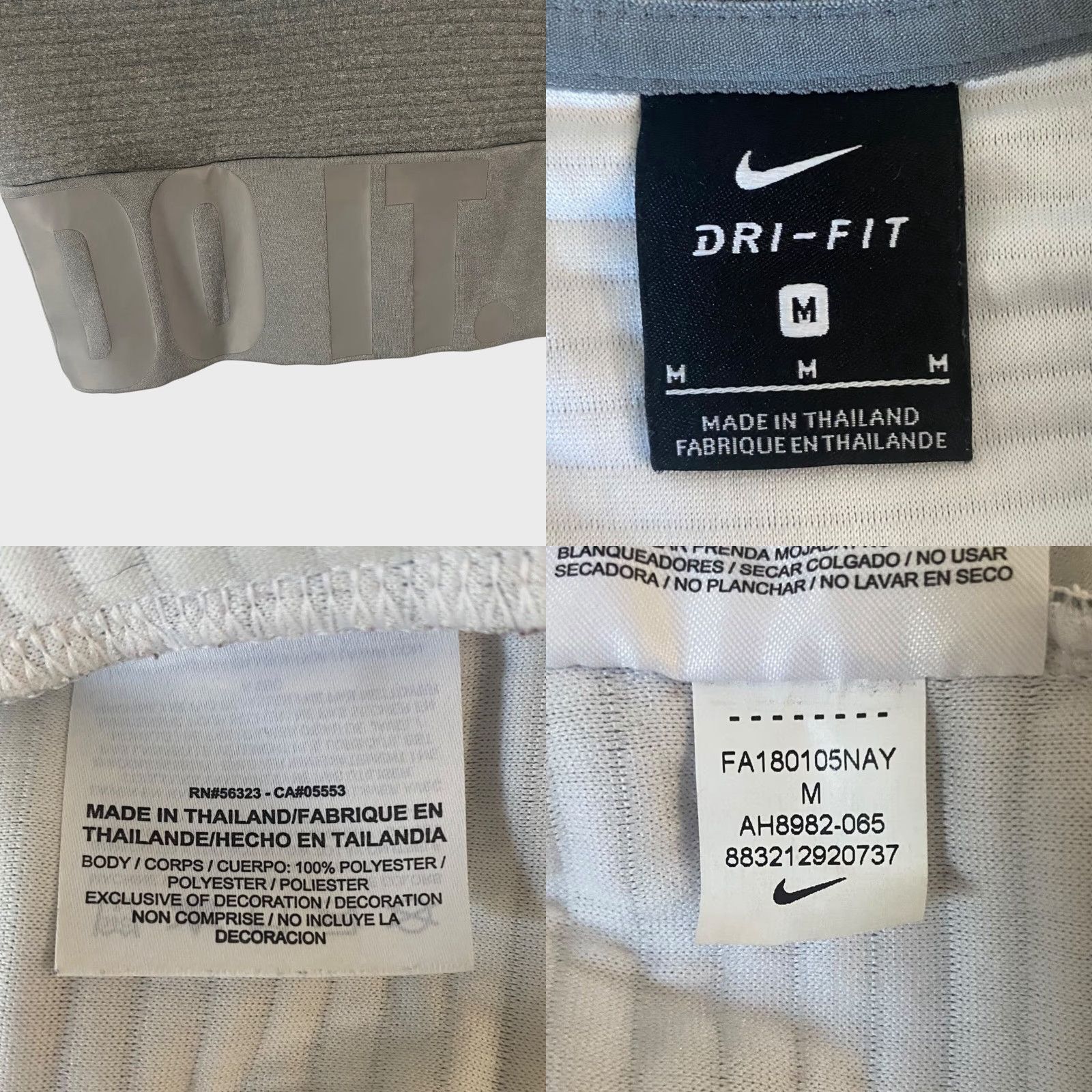 Nike Nike Sweatshirt Crewneck Double Knit Pullover Women's M Gray Long Sleeve Size M / US 6-8 / IT 42-44 - 8 Thumbnail