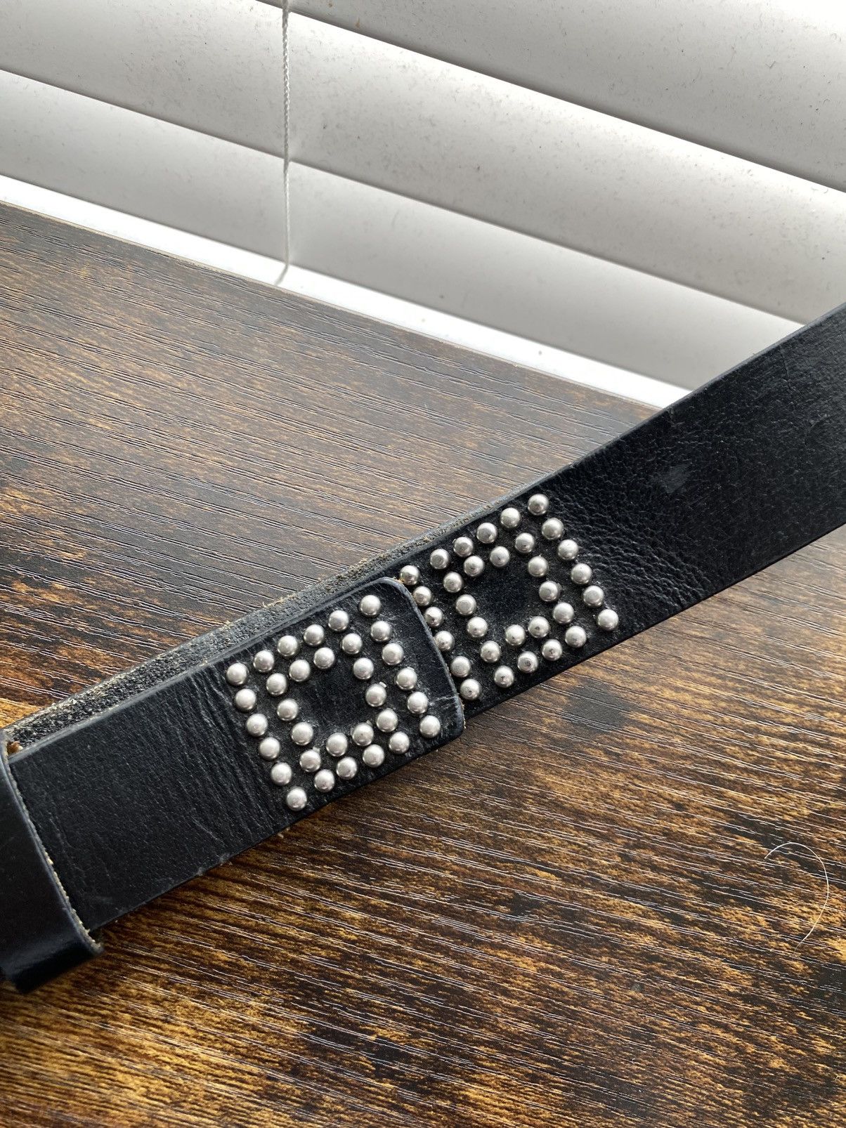 Other Y2K Black Silver Studded Belt Size ONE SIZE - 3 Thumbnail
