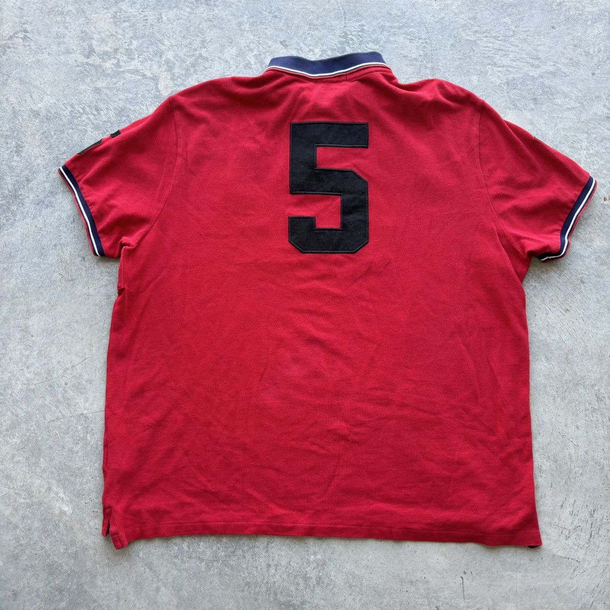 Y2k Chief Keef Ralph Lauren Miami Numbered Polo