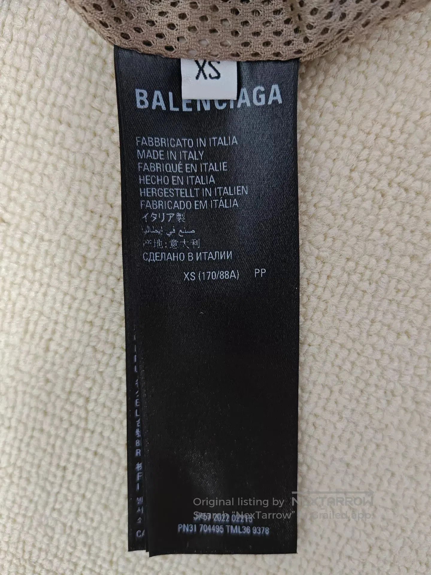 Balenciaga Balenciaga 22SS Monogram Jacket. Size US XS / EU 42 / 0 - 7 Thumbnail