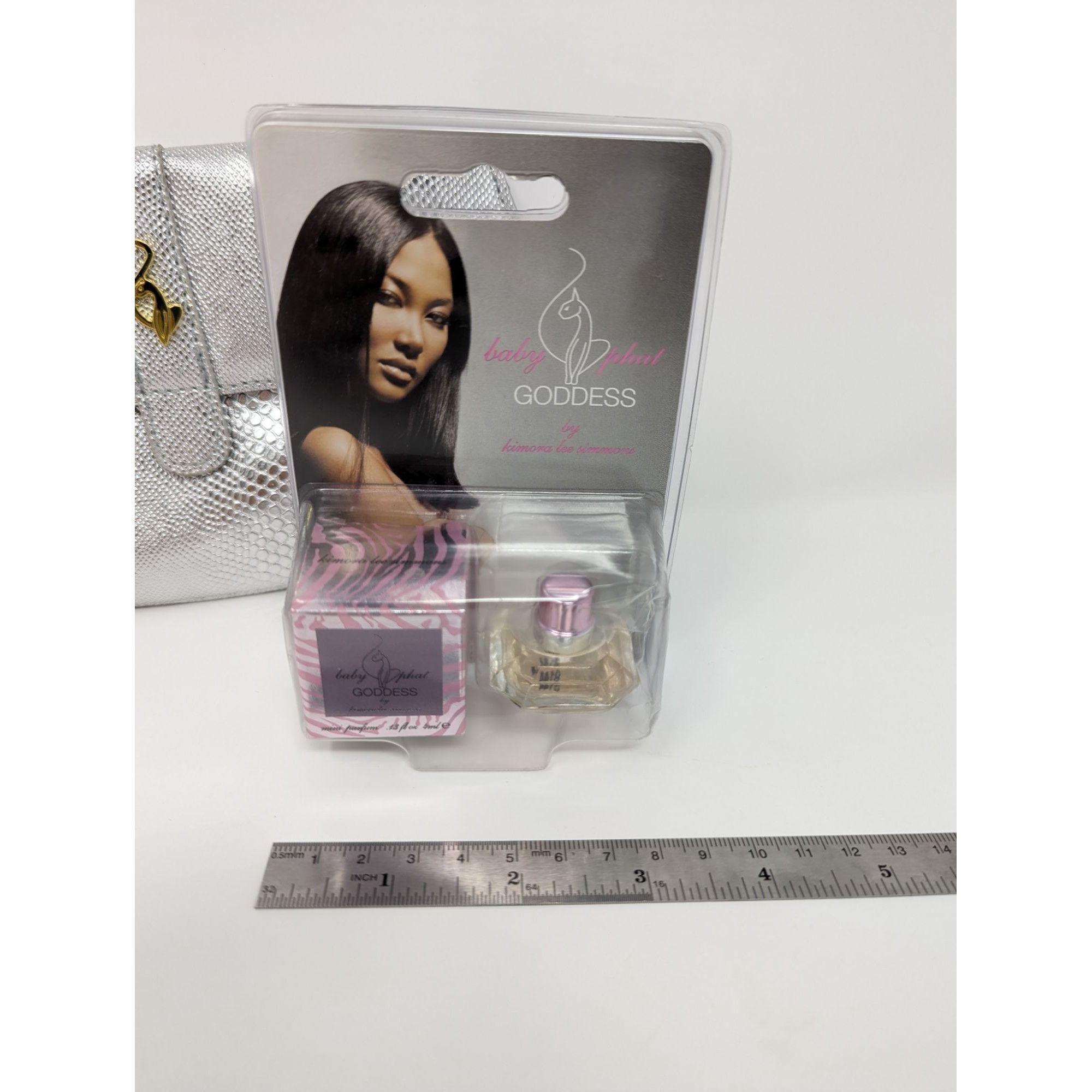 Vintage Baby Phat Goddess Perfume & Wristlet Set NWT .13 oz Mini Size ONE SIZE - 2 Thumbnail