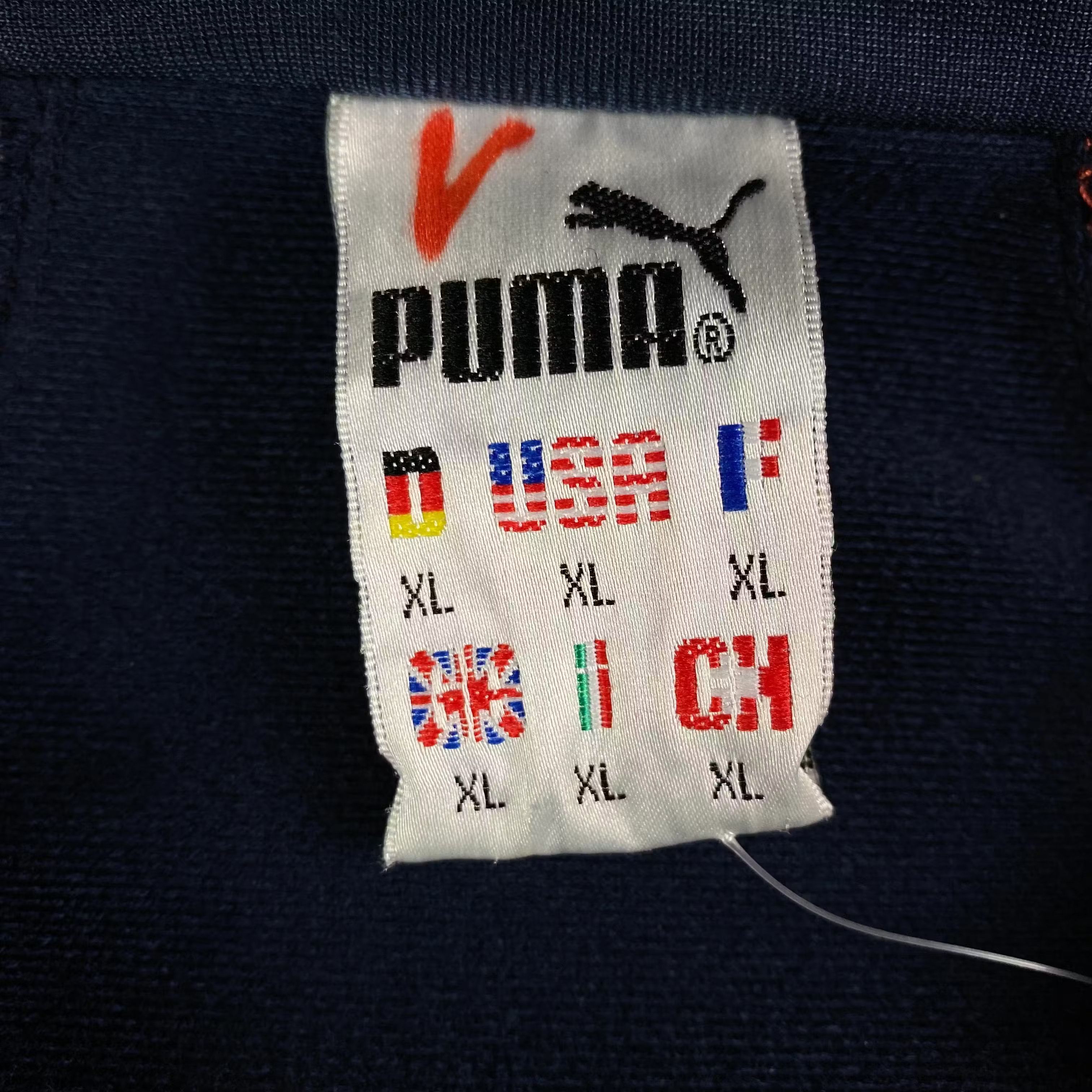 Puma × Vintage Mens Bomber Jacket Puma Vintage Size XL Size US XL / EU 56 / 4 - 4 Thumbnail