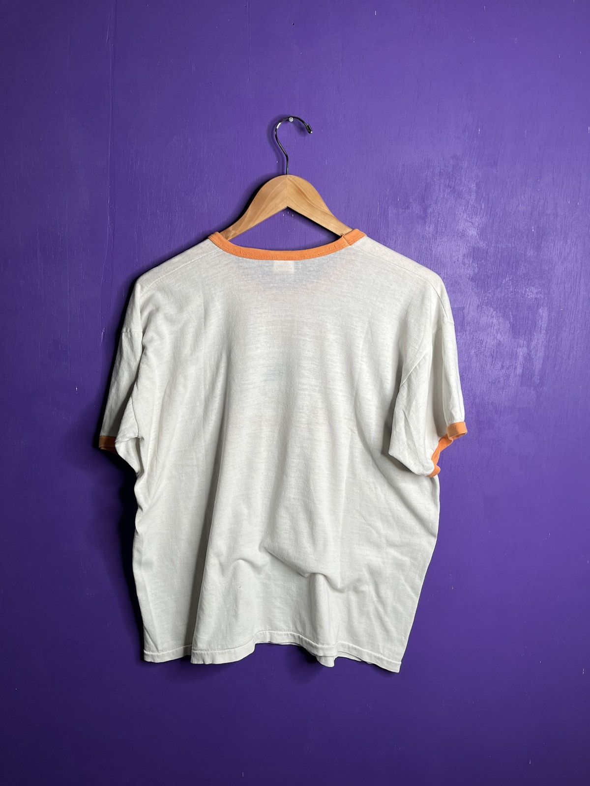 Russell Athletic × Vintage Vintage 1977 Russell UTSA roadrunners ringer t-shirt Size US L / EU 52-54 / 3 - 2 Thumbnail