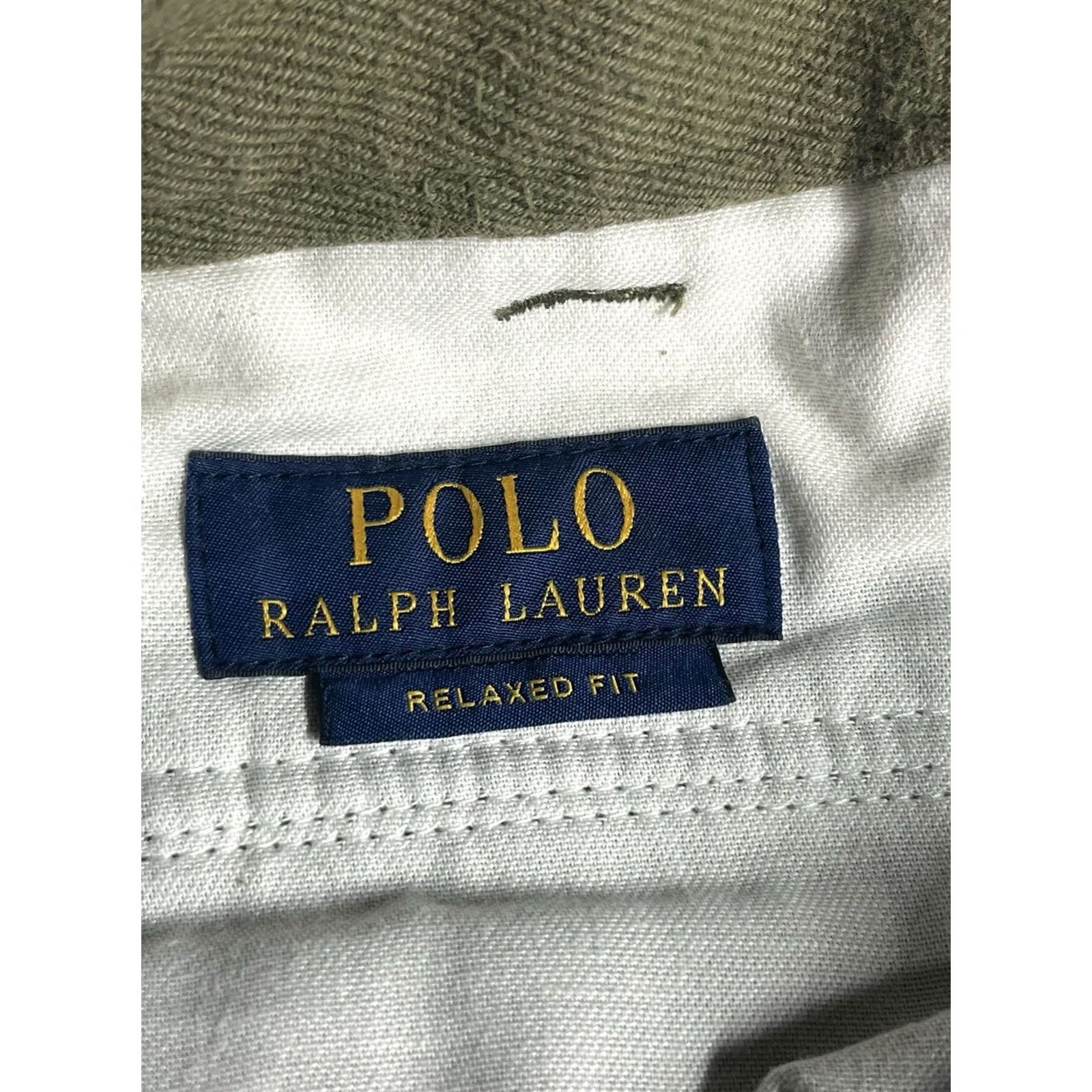 Polo Ralph Lauren Polo Ralph Lauren Cargo Shorts Mens Size 40 Flat Front Cotton Army Green Size US L / EU 52-54 / 3 - 7 Thumbnail