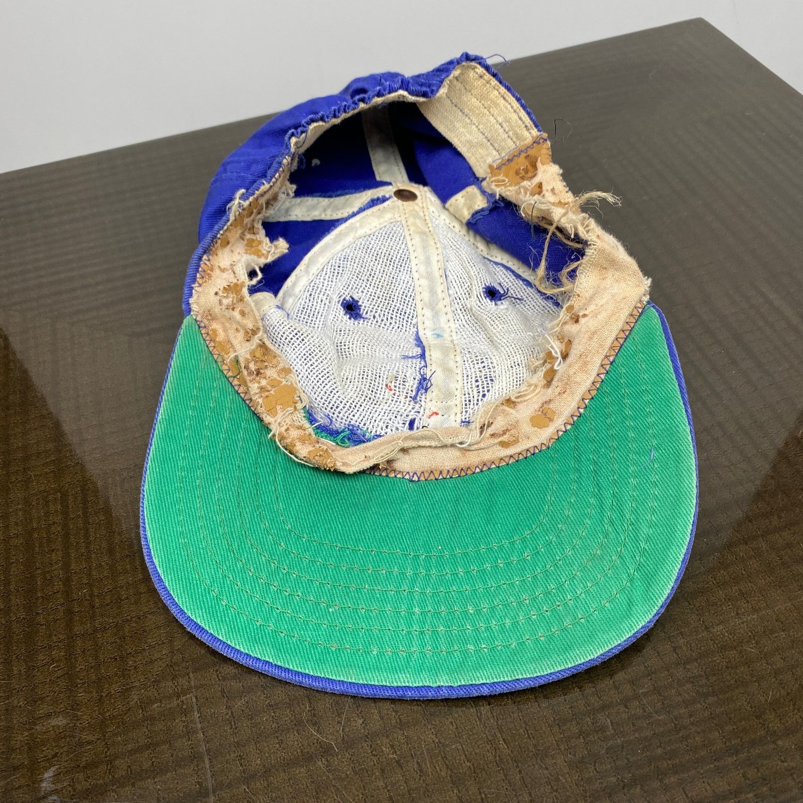 Vintage Rare Vintage Chicago Cubs Fitted Baseball Cap Hat Size ONE SIZE - 6 Thumbnail