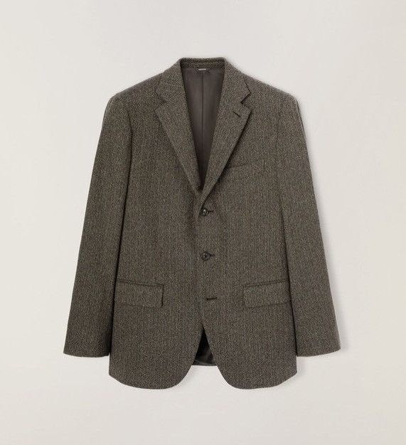 Loro Piana o1w1db10824 Torino Cashmere Jacket in Brown Size US M / EU 48-50 / 2 - 1 Thumbnail