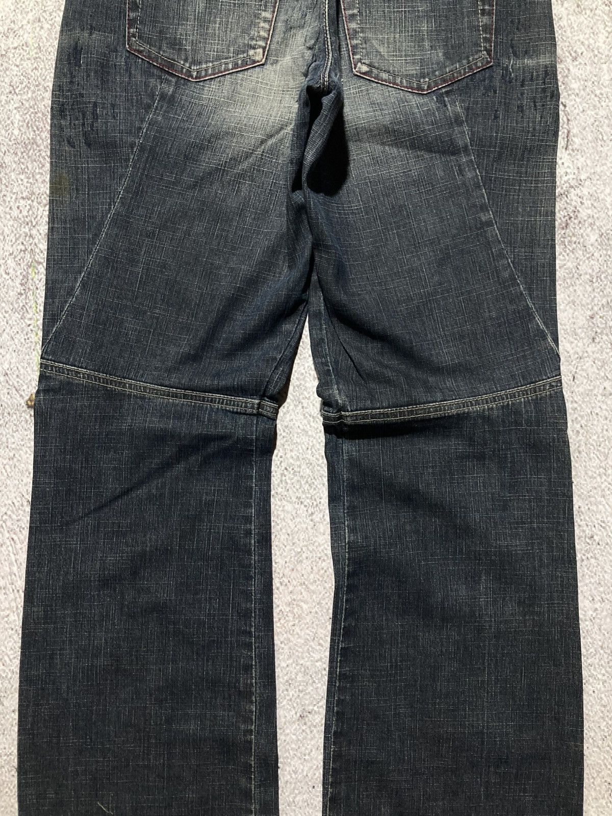 Marithe + Francois Girbaud 2000s Marithe + Francois Girbaud Distressed Bootcut Jeans Size US 29 - 16 Thumbnail