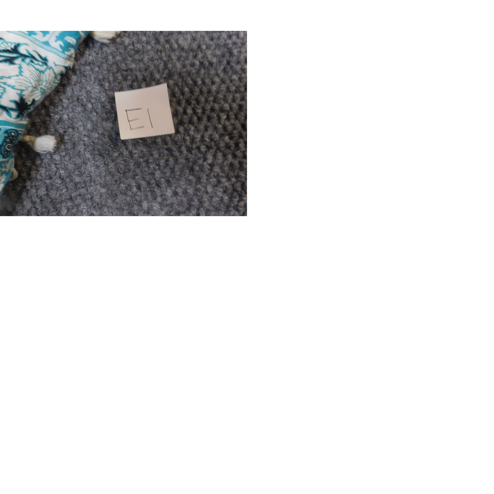 Vintage Bobbie Brooks Womens Sweater Cape One Size blue Regular Knit Caped Sleeveless Crew Neck Pullover Acrylic Modern Pattern Solid Size ONE SIZE - 9 Thumbnail