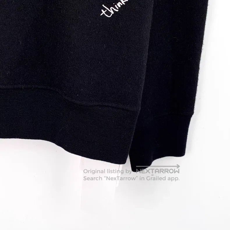 Fendi Fendi Black Graffiti Letter Embroidered Wool Crewneck Long Size US S / EU 44-46 / 1 - 4 Thumbnail