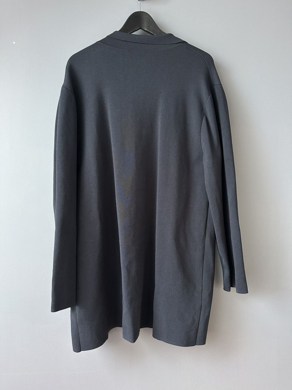 Cos COS dark navy drape style cardigan jacket Large Size L / US 10 / IT 46 - 9 Thumbnail