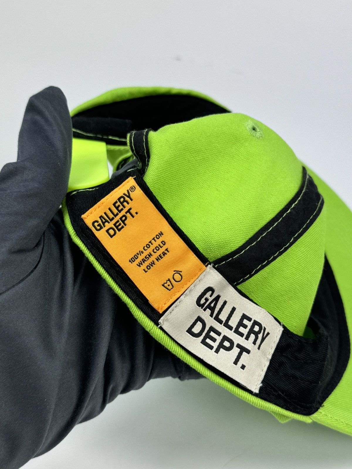 Gallery Dept. LIME GREEN LOGO EMBROIDERED CAP (RRP $210) Size ONE SIZE - 5 Thumbnail