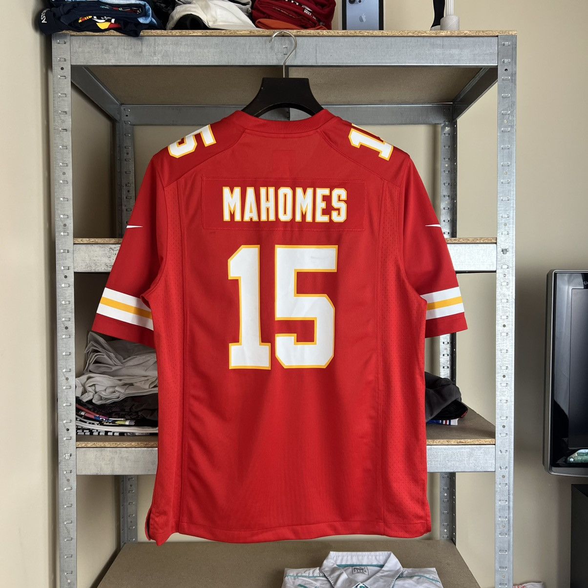 Rare! Mahomes Patrick 15 Kansas City Chiefs Nike Super Bowl