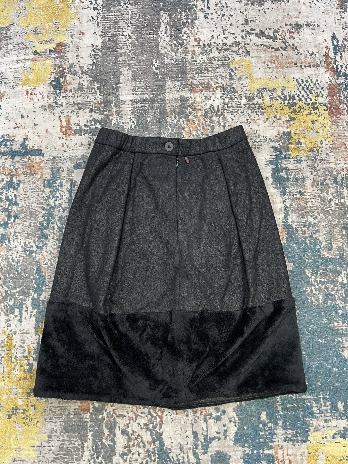 Issey Miyake Issey Miyake HaaT Heart A-Line Hybrid Skirt Size 26" / US 2 / IT 38 - 5 Thumbnail