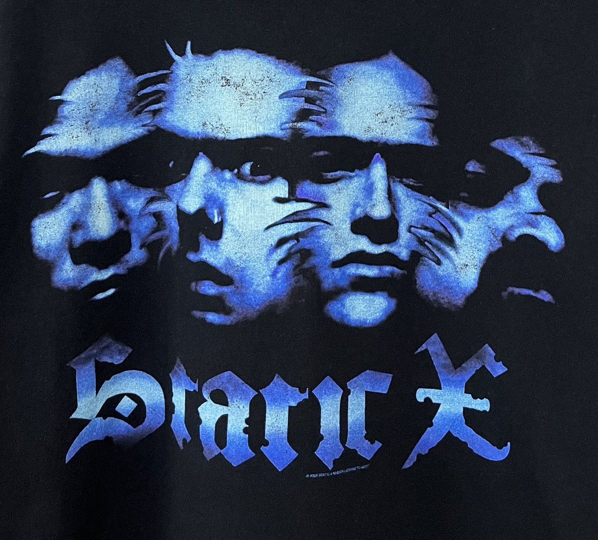 Band Tees VINTAGE 00s STATIC X START A WAR METAL BAND TSHIRT Size US M / EU 48-50 / 2 - 4 Thumbnail