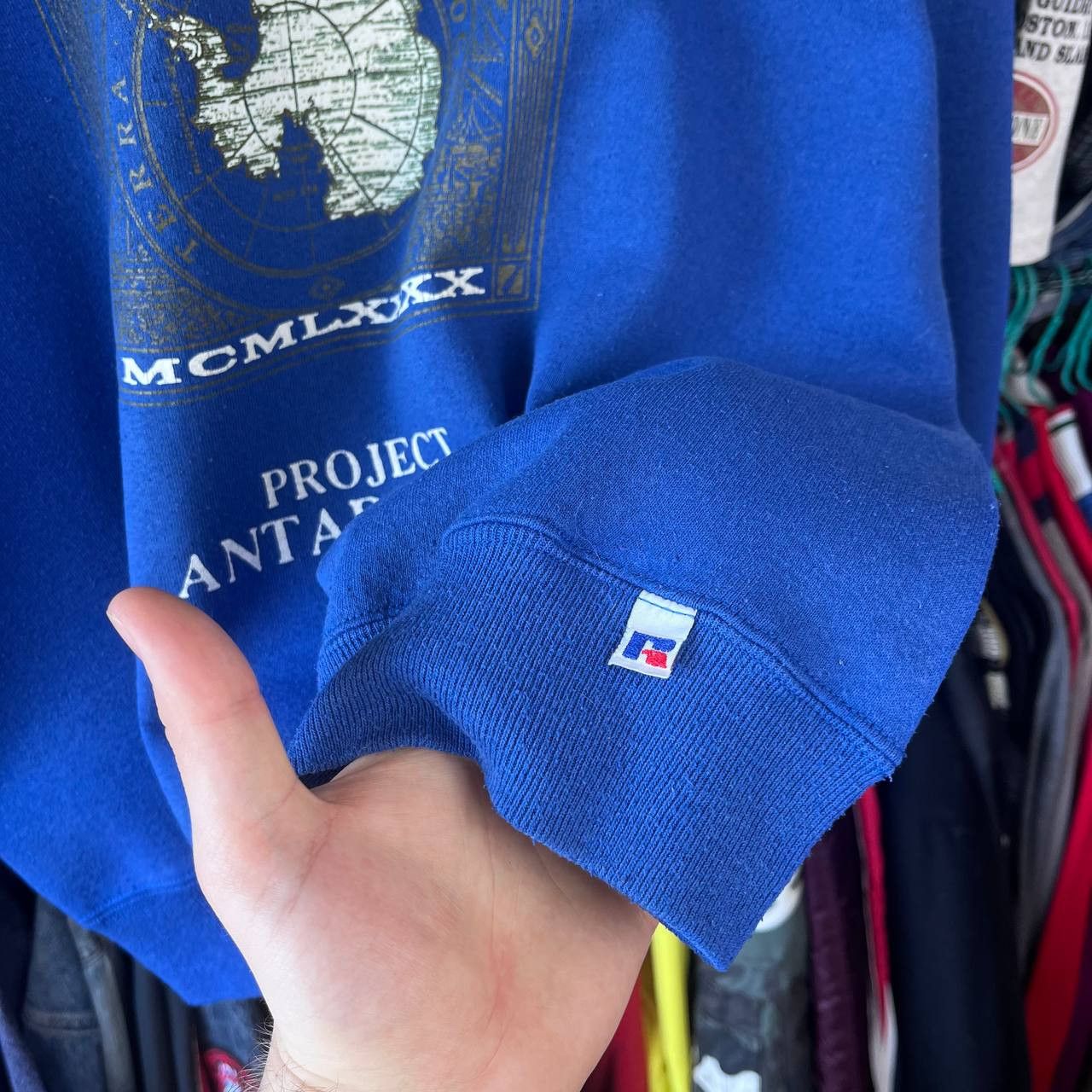 Russell Athletic Russell Athletic Society Expeditions Antarctica Sweatshirt Size US L / EU 52-54 / 3 - 3 Thumbnail