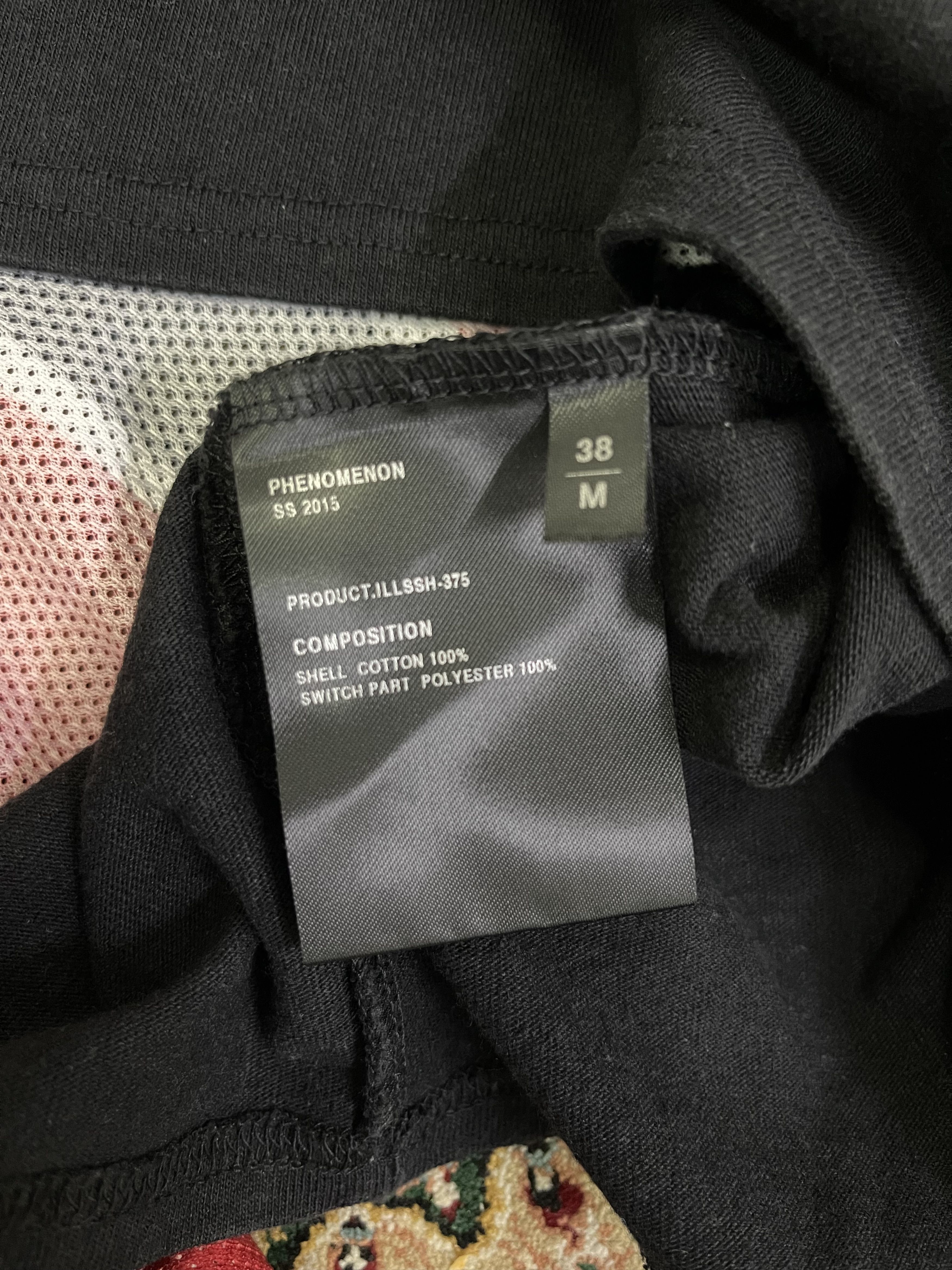 PHENOMENON SS2015 Phenomenon 2 Type Materials Black T-Shirt “88” Size US M / EU 48-50 / 2 - 8 Thumbnail