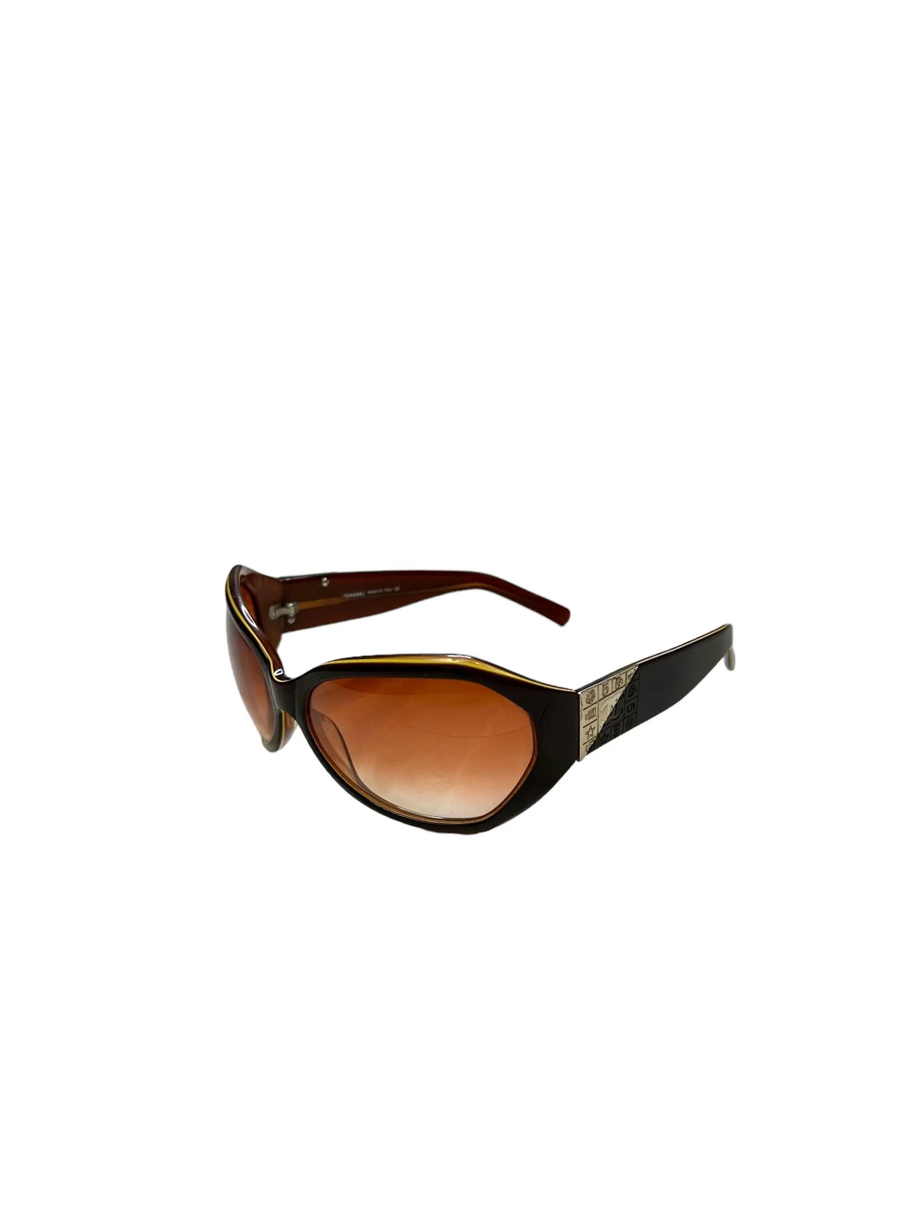 Chanel Chanel hexagon engraved logo sunglasses Size ONE SIZE - 1 Thumbnail