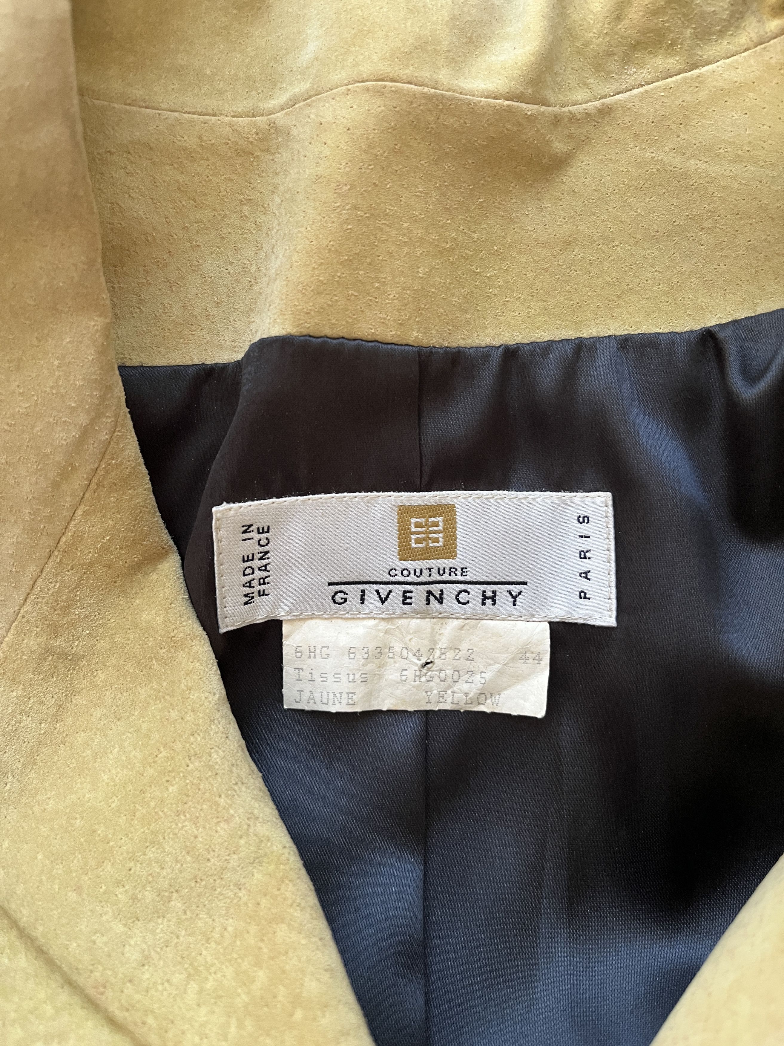 Givenchy ⚡️QUICK SALE⚡️1996 Givenchy Couture Galliano Suede Jacket Size M / US 6-8 / IT 42-44 - 4 Thumbnail