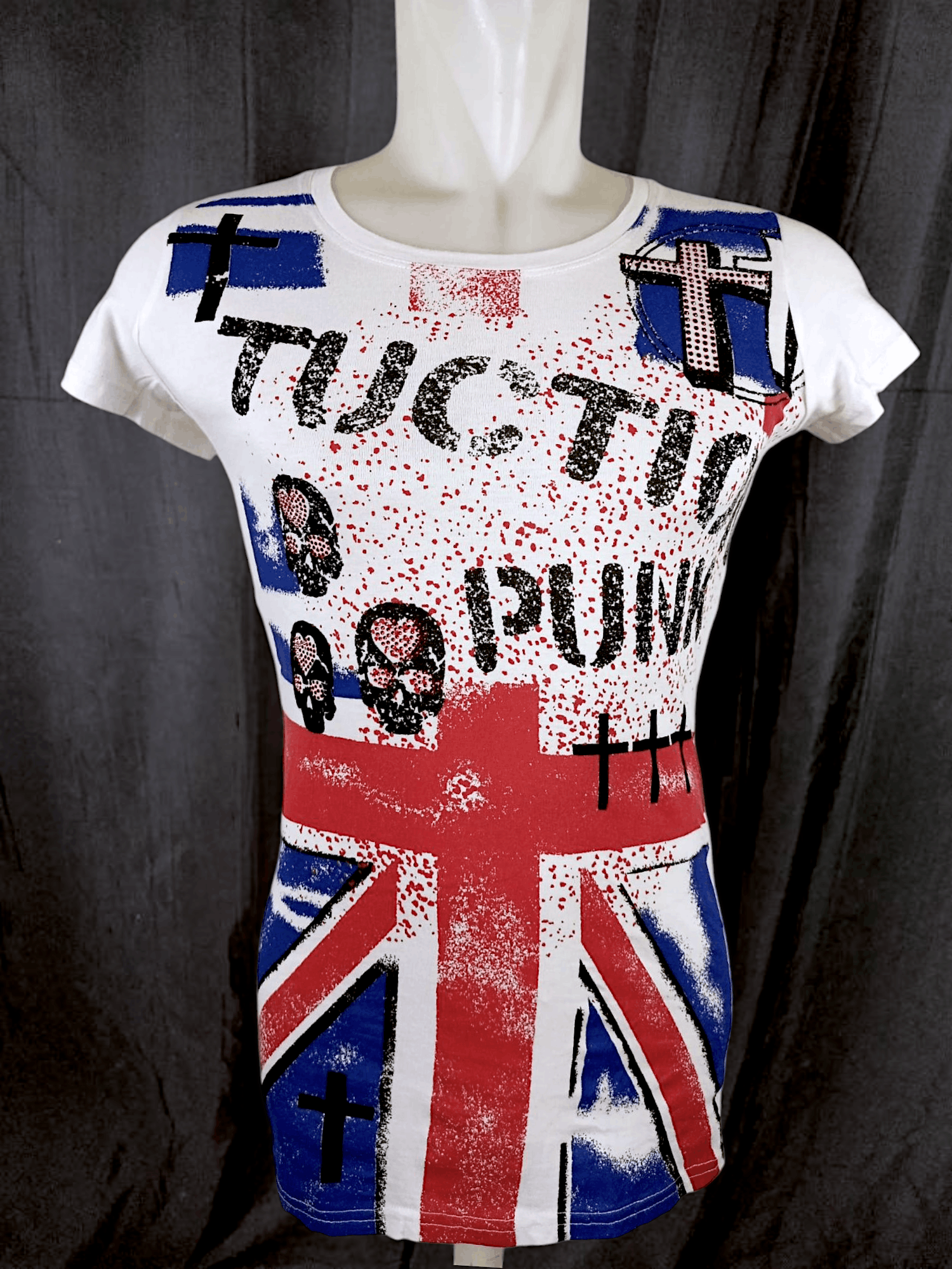 Japanese Brand Tuction Punk Short Sleevess Tsirth Size US M / EU 48-50 / 2 - 1 Thumbnail