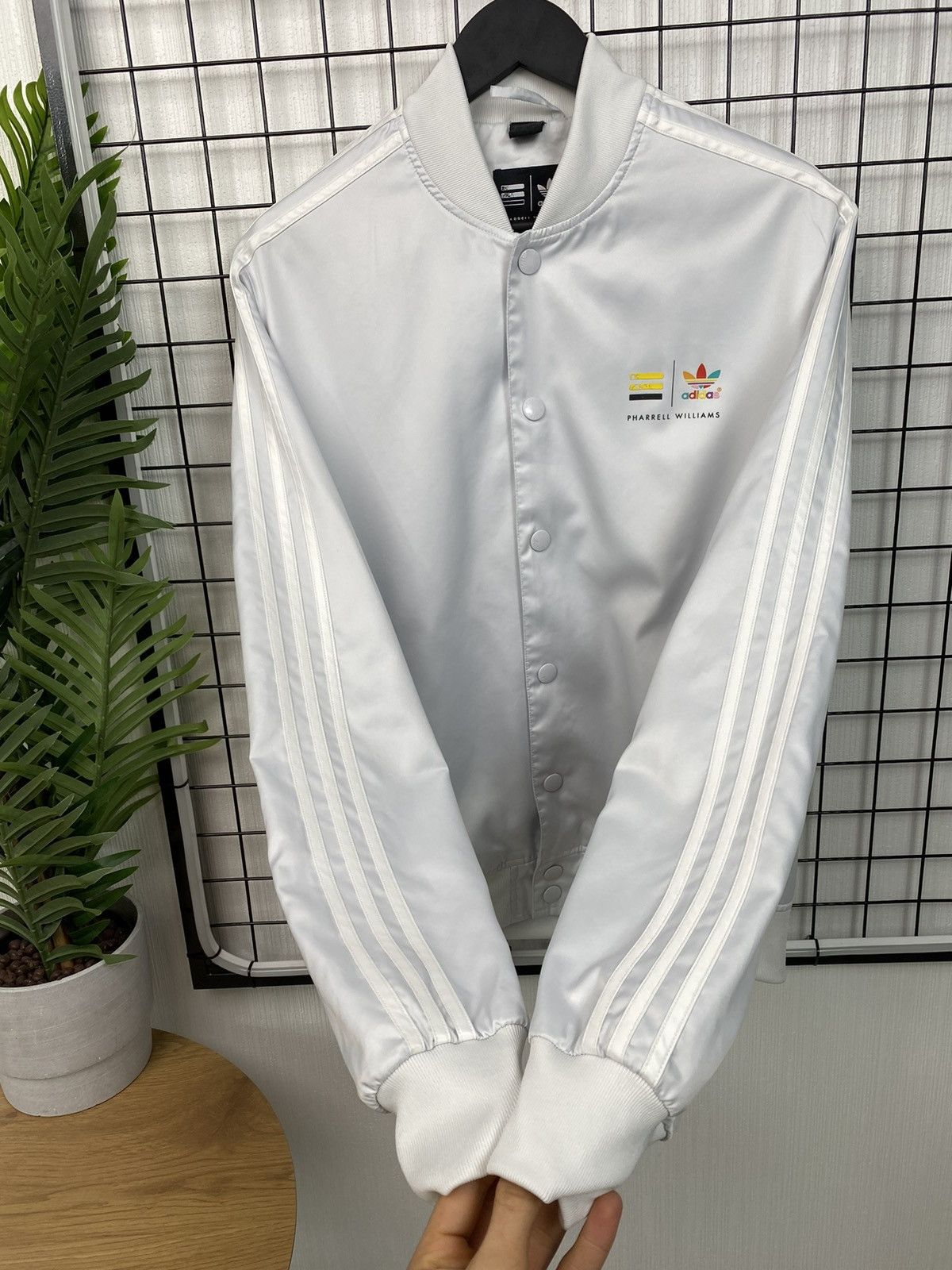 Adidas × Pharrell Adidas X Pharrell Williams Track Bomber Jacket Size US L / EU 52-54 / 3 - 7 Thumbnail