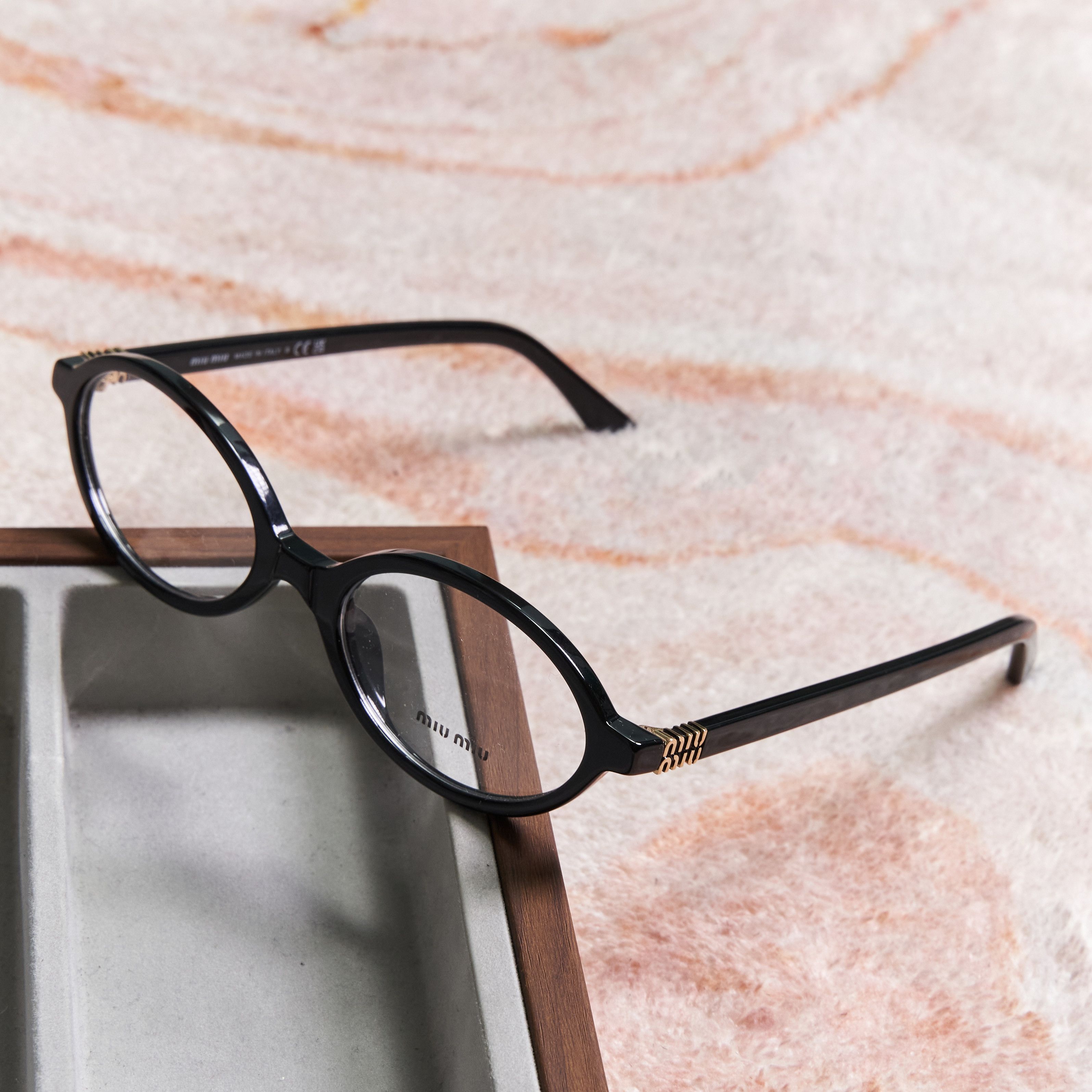 Miu Miu MIU MIU MU 01XV 1AB1O1 Eyewear Size ONE SIZE - 1 Thumbnail