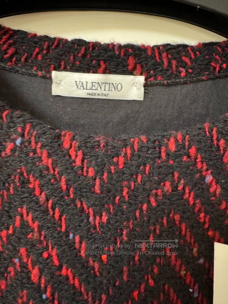 Valentino Valentino Red sweater with short sleeves Size S / US 4 / IT 40 - 4 Thumbnail