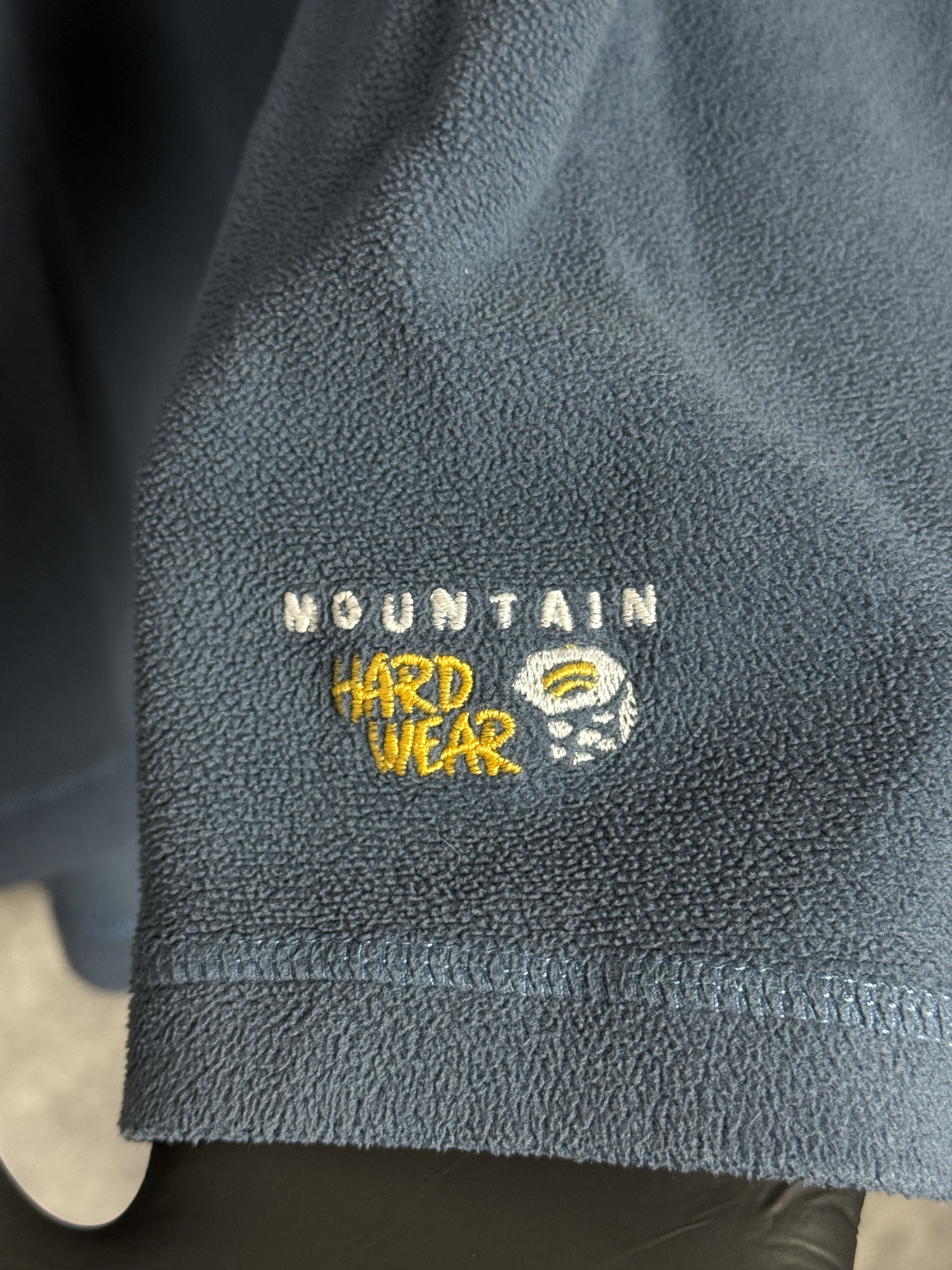 Mountain Hardwear Mountain Hardwear fleece half zip-up navy grey Polartec Size US M / EU 48-50 / 2 - 3 Thumbnail
