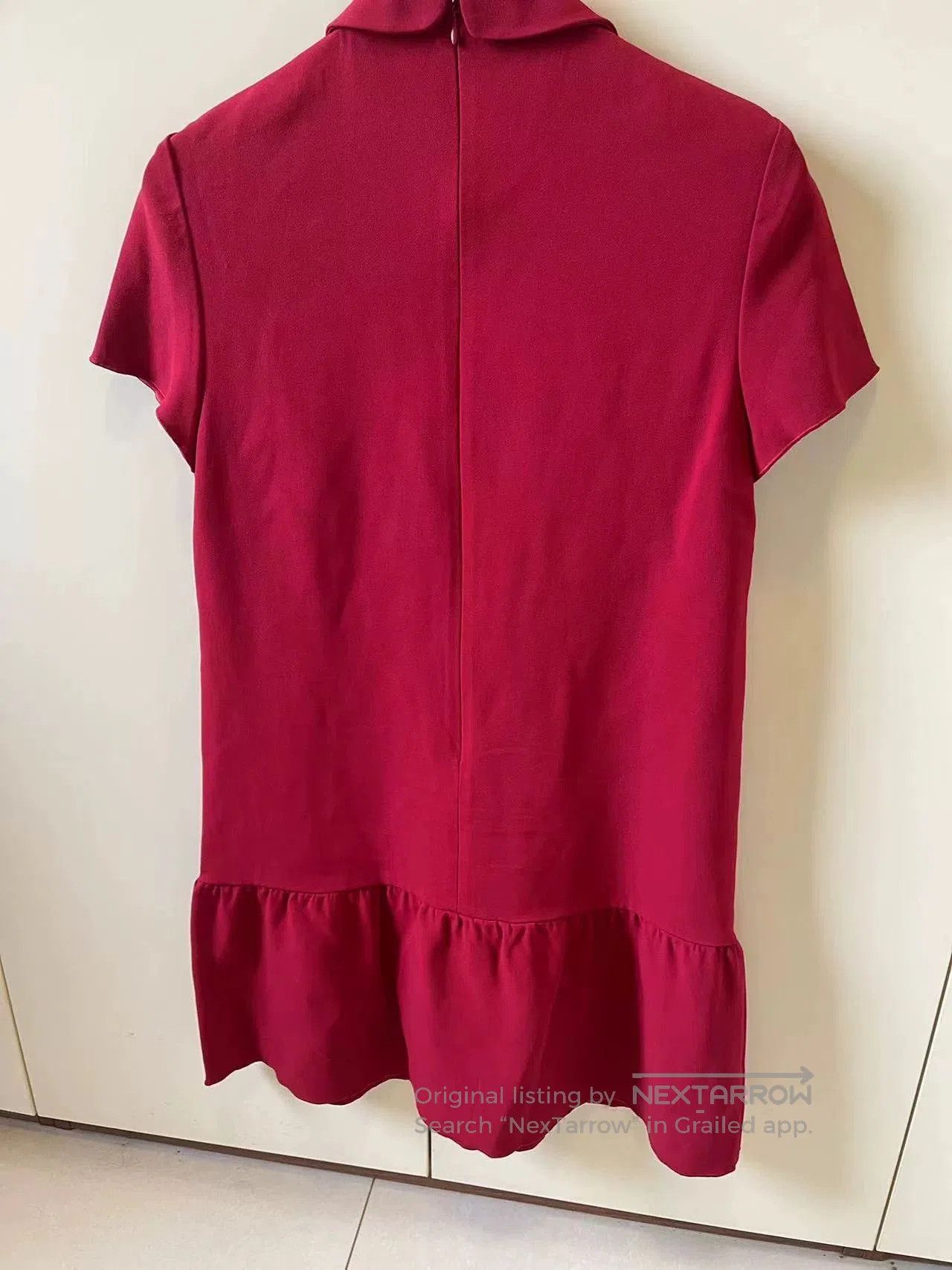Valentino Valentino Women's Red Short-Sleeve Dress. Size US XS / EU 42 / 0 - 5 Thumbnail