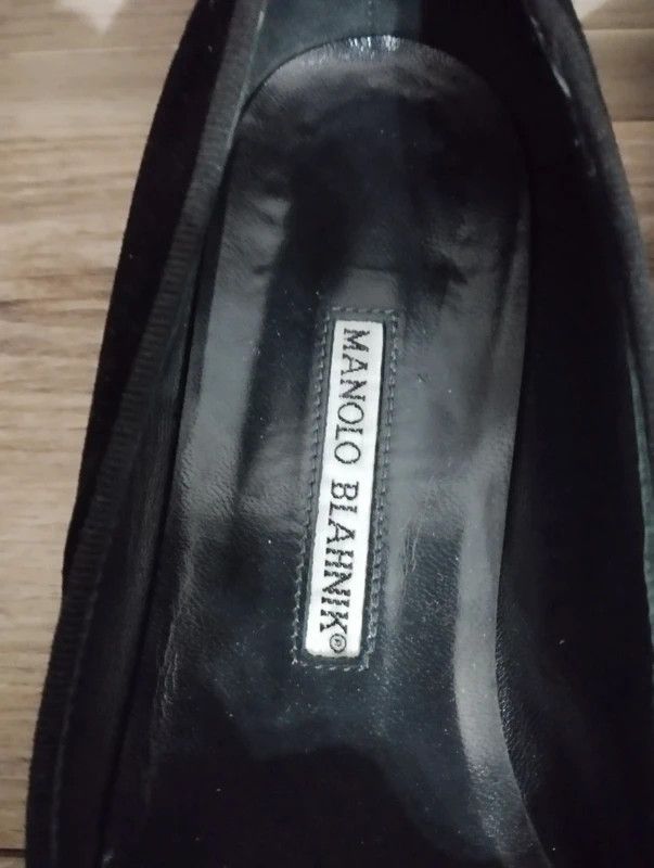 Manolo Blahnik Manolo Blahnik flats slip on size 38 i 1/2 Size US 8.5 / IT 38.5 - 5 Thumbnail