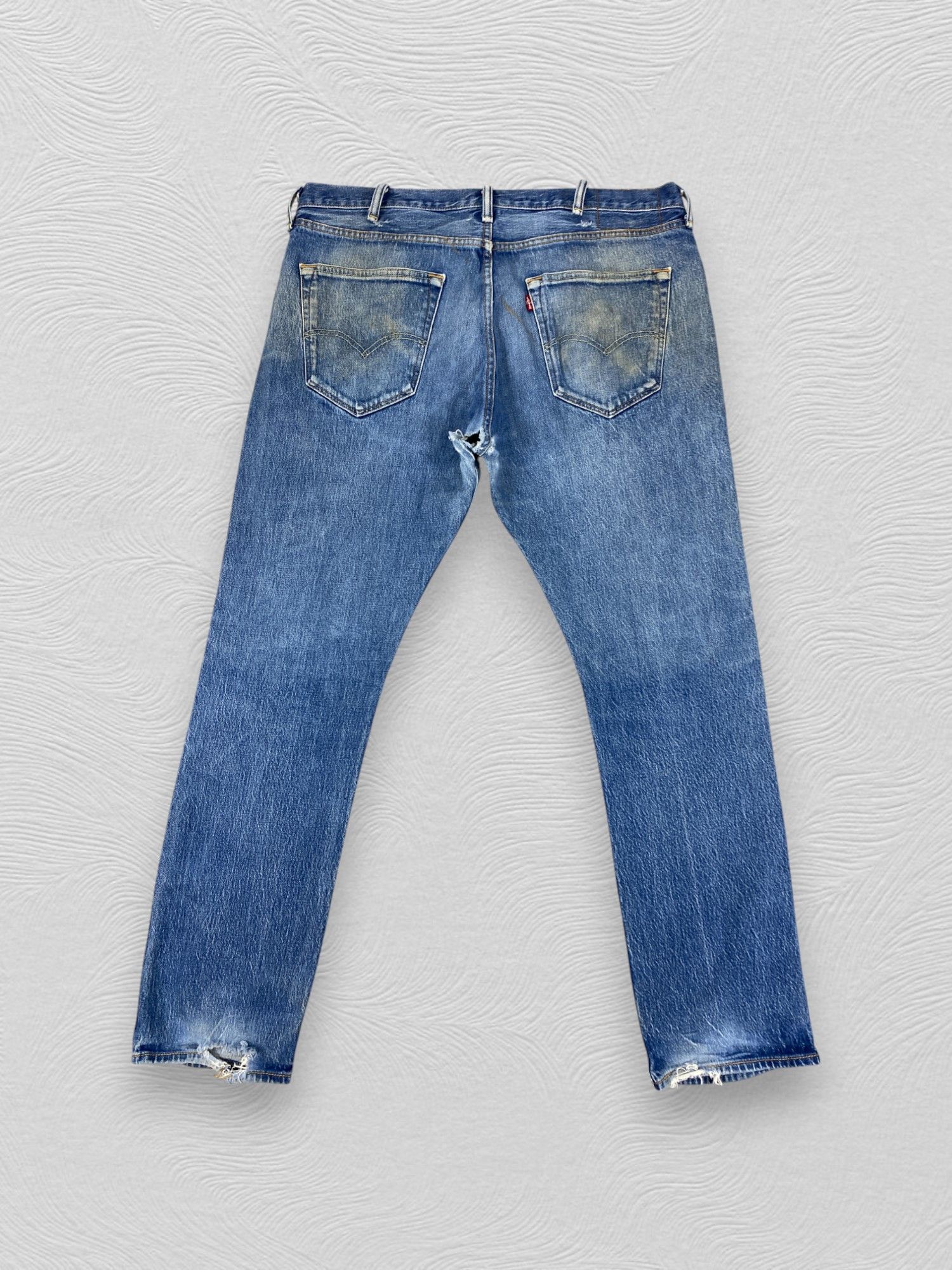 Levi's Dirty Blue Vintage Levi's 501 Jeans 38x32 Denim -JN1589 Size US 38 / EU 54 - 2 Thumbnail