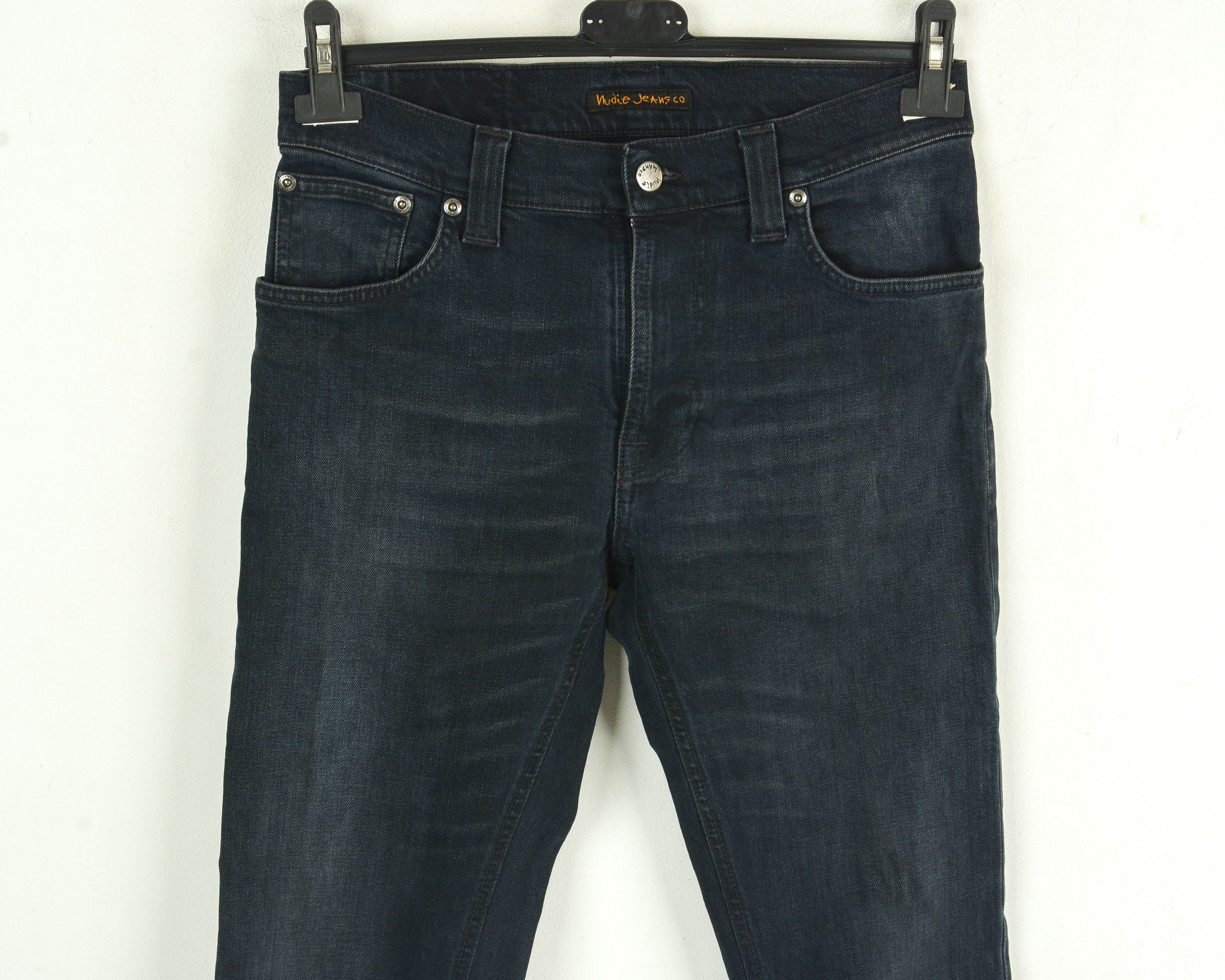 Nudie Jeans Thin Finn Men W29 L32 Slim Fit Denim Pants Trousers Size US 29 - 2 Thumbnail