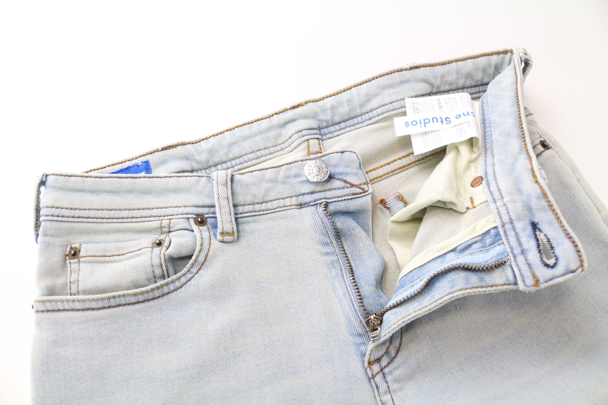 Acne Studios CLIMB W28/L34 Blue Skinny Stretch Jeans 74740 Size 28" / US 6 / IT 42 - 3 Thumbnail