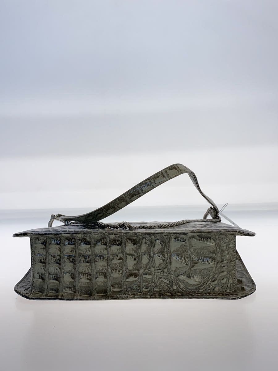 Jean Paul Gaultier Crocodile Embossed Chain Shoulder Bag Size ONE SIZE - 4 Thumbnail