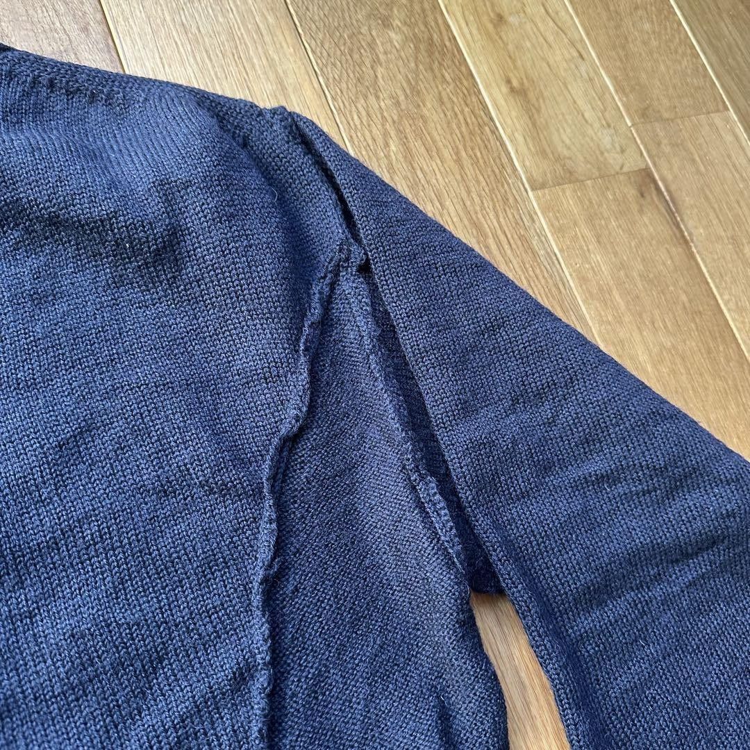 Yohji Yamamoto yohji yamamoto pour homme asymmetric knit Size US L / EU 52-54 / 3 - 6 Thumbnail