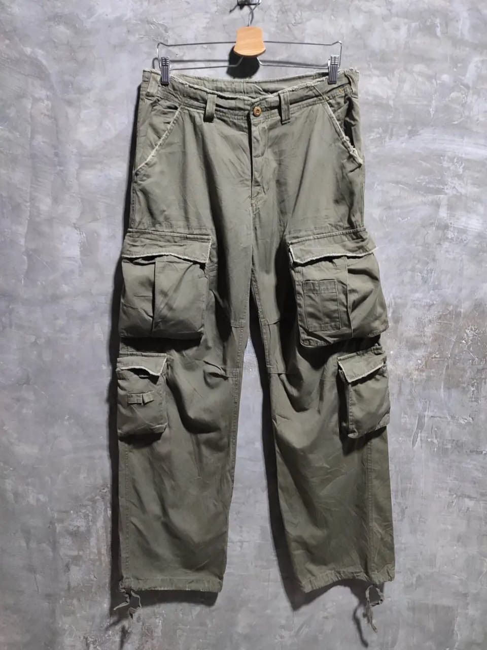 Japanese Brand BCBS 3D Multipocket Cargo Tactical Pants Size US 33 - 6 Thumbnail