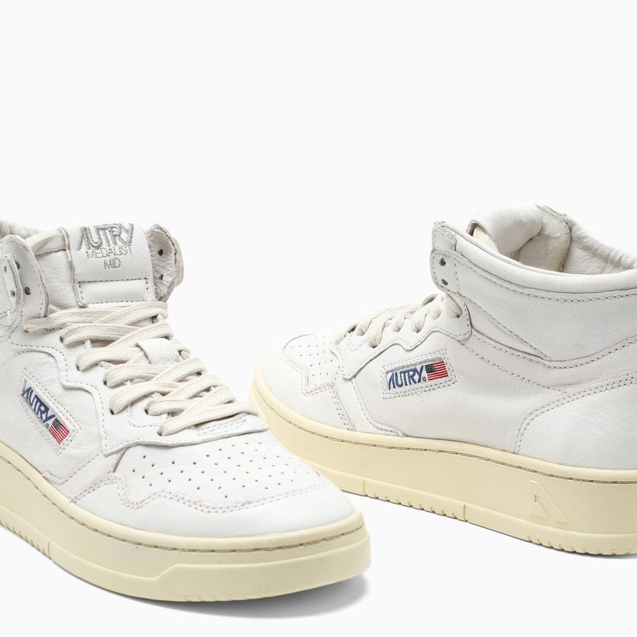 AUTRY o1d2blof0824 High-Top Sneakers in White Size US 9 / IT 39 - 5 Thumbnail