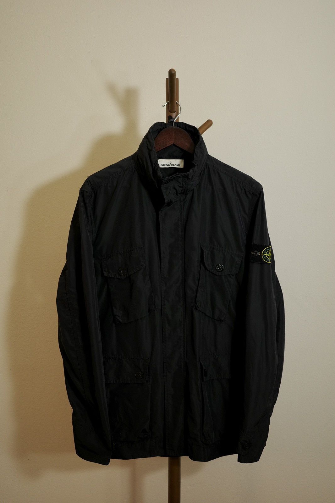 Stone Island STONE ISLAND 4P Hooded Jacket Black Size:L Size US L / EU 52-54 / 3 - 2 Thumbnail
