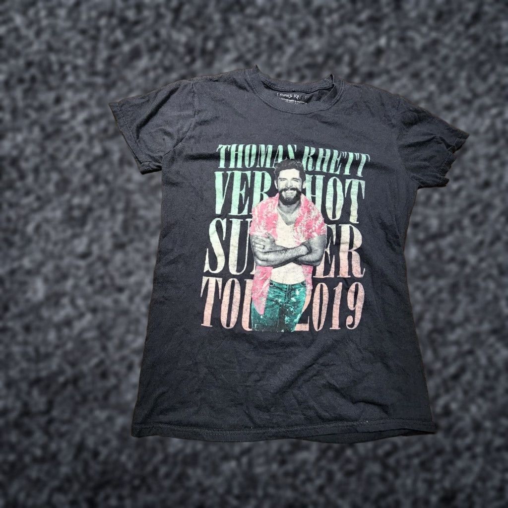 Doublet Thomas Rhett Very Hot Summer 2019 Tour Size M Concert T-Shirt Double Sided Size US M / EU 48-50 / 2 - 1 Thumbnail