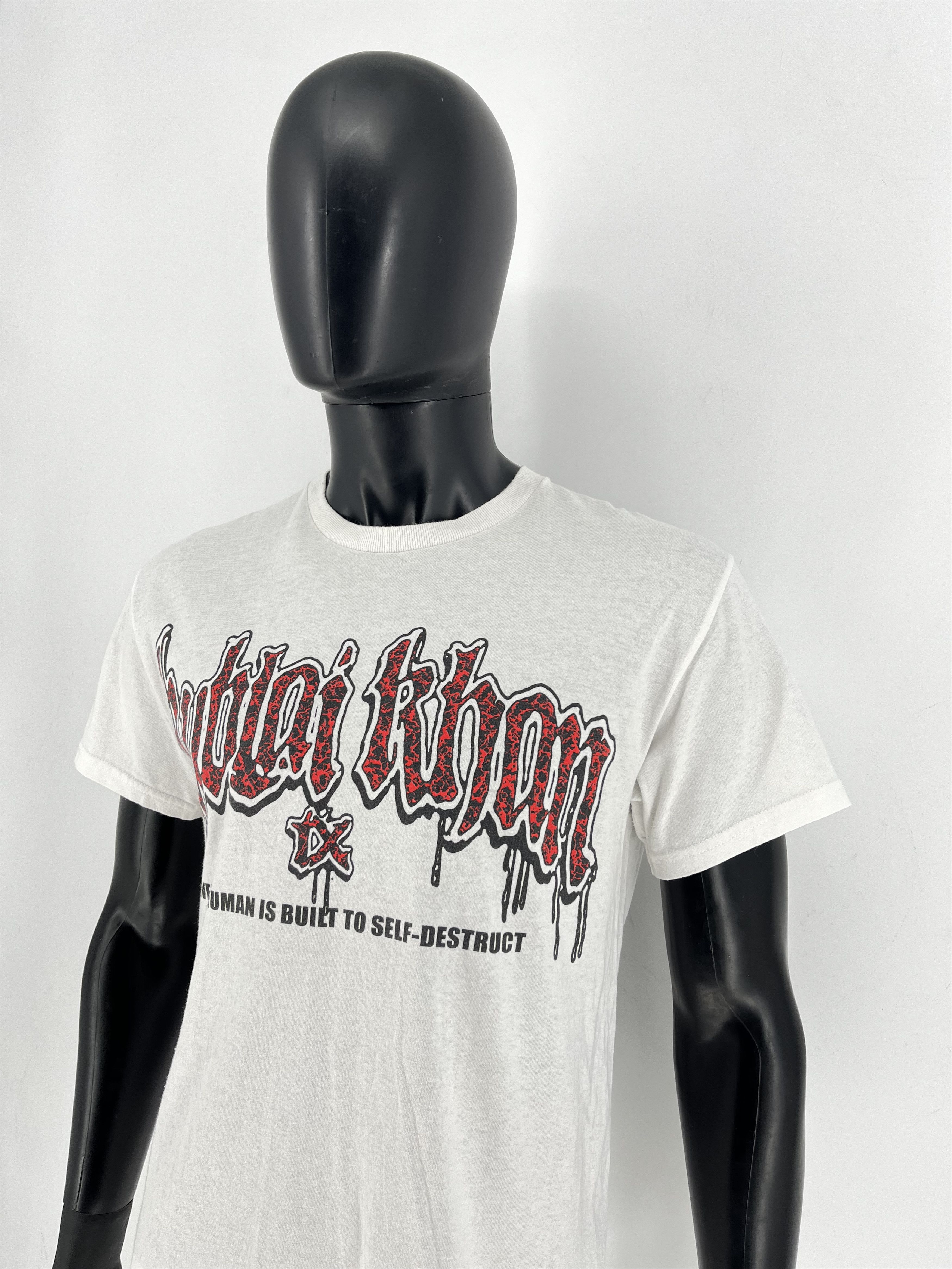 Band Tees Kublai Khan - Totality White - T-Shirt Size M Size US M / EU 48-50 / 2 - 4 Thumbnail