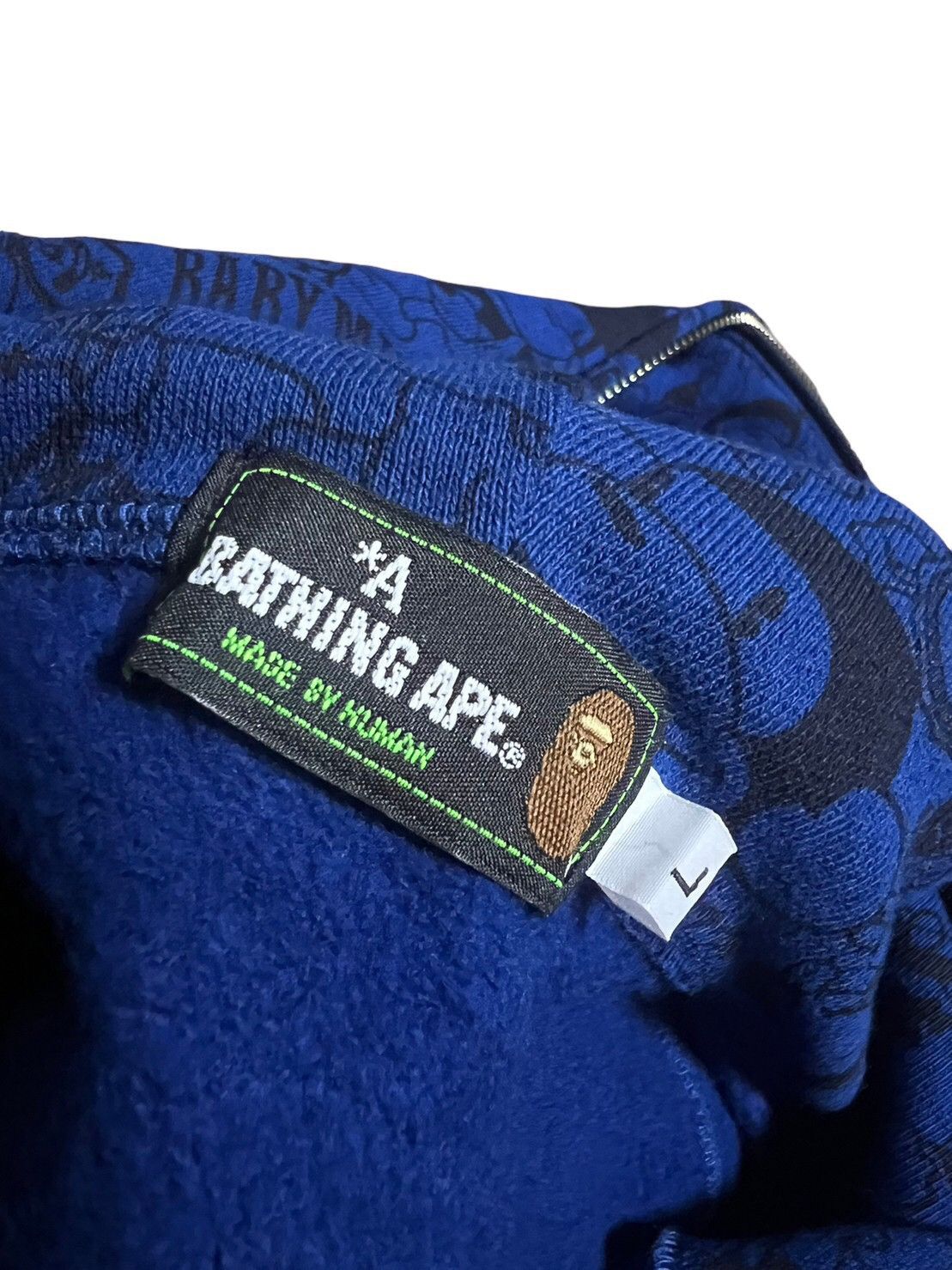 Bape Baby Milo Full Zip Hoodie Size US L / EU 52-54 / 3 - 6 Thumbnail