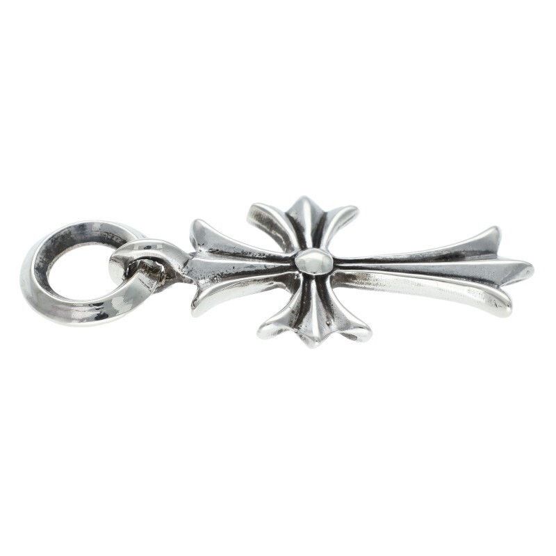 Chrome Hearts Chrome Hearts TINY CROSS Charm Silver Necklace Size ONE SIZE - 4 Thumbnail