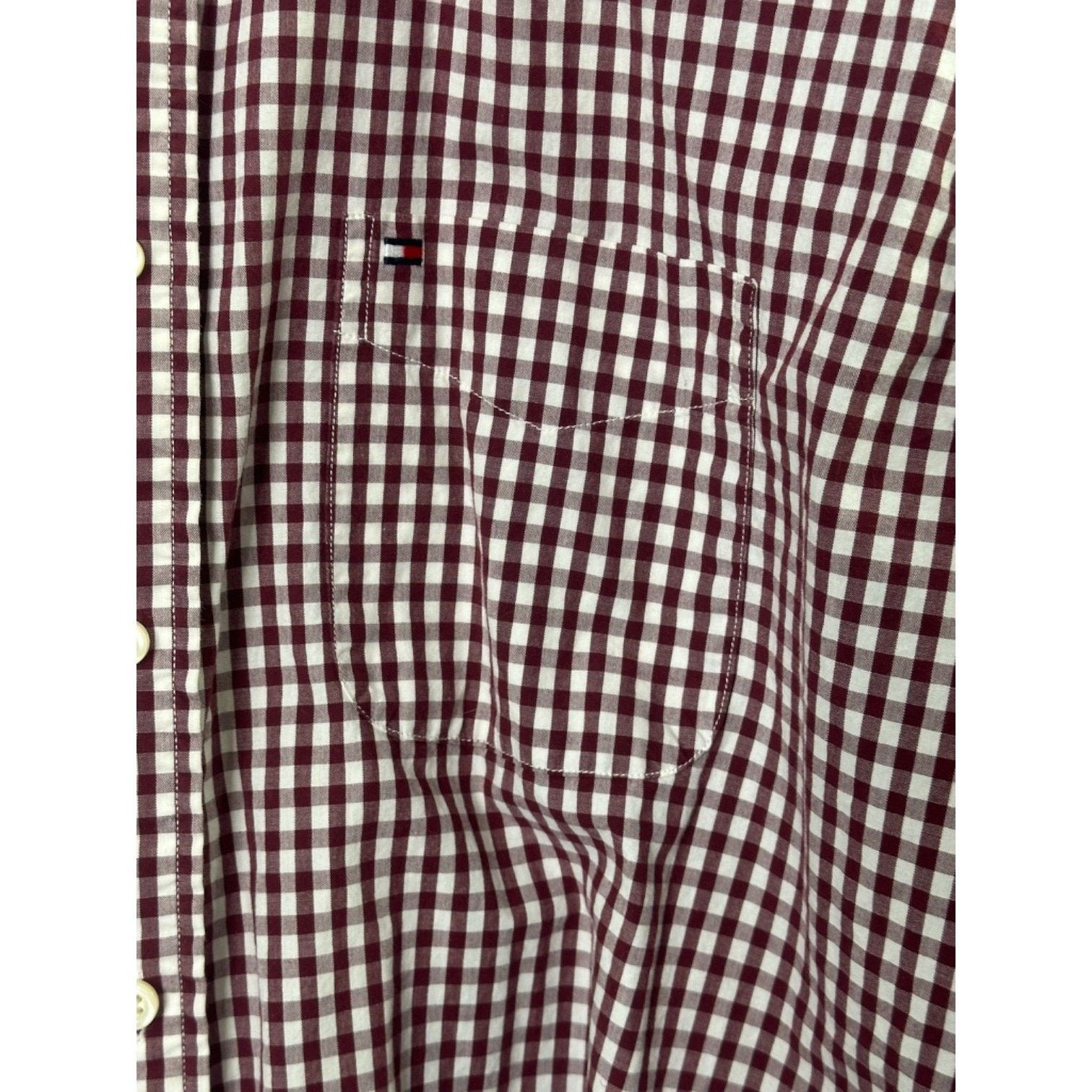 Tommy Hilfiger Tommy Hilfiger Classic Fit Houndstooth Button Down SZ XL Size US XL / EU 56 / 4 - 4 Thumbnail