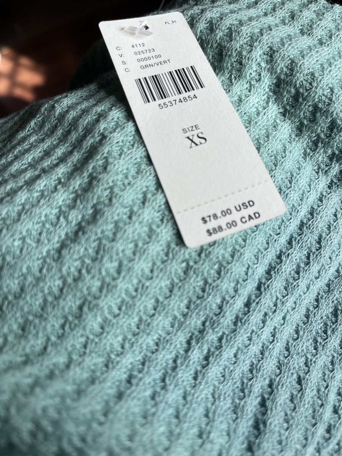 Anthropologie Anthropologie mint green top. New. Tags. Size XL Size XS / US 0-2 / IT 36-38 - 3 Thumbnail